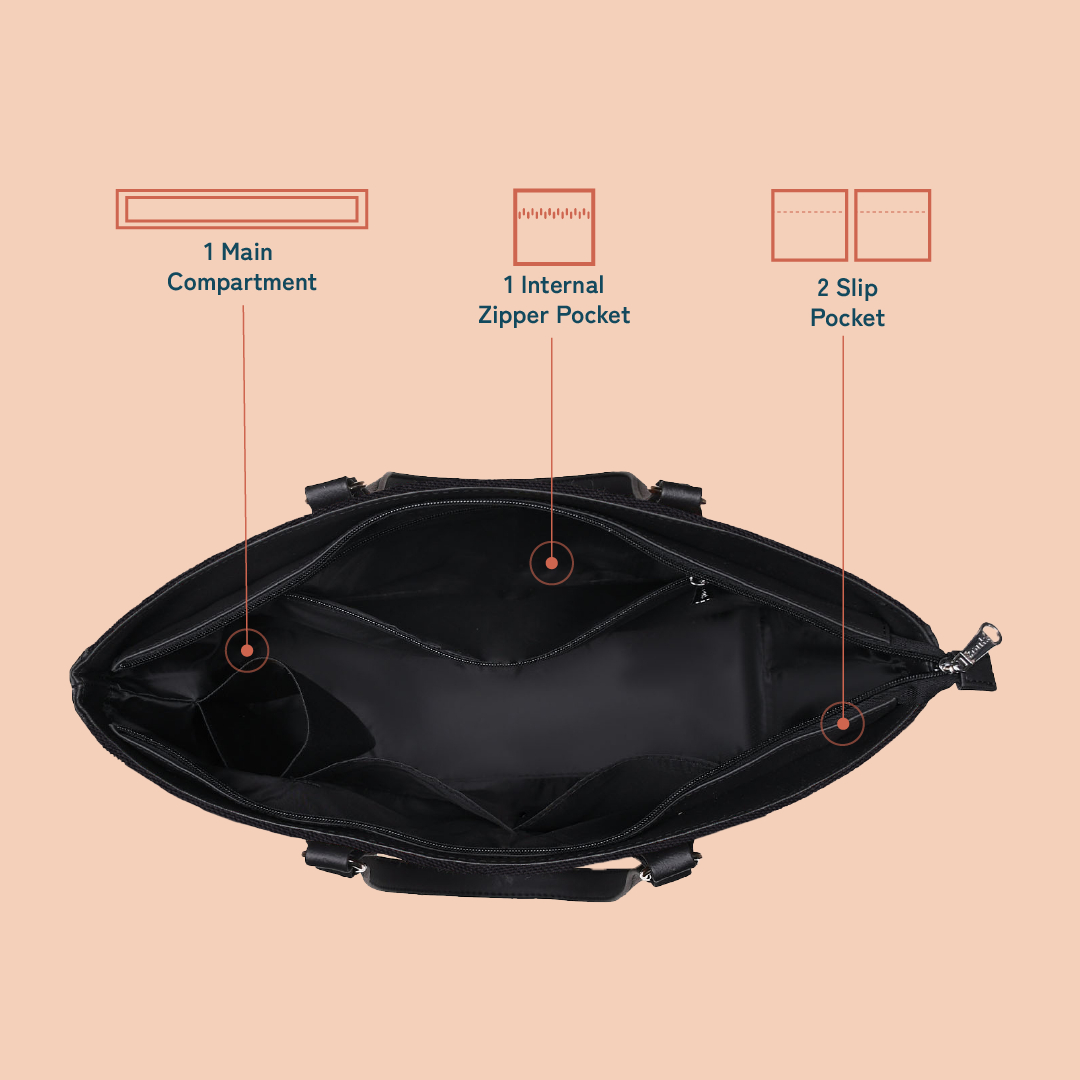 ZIP-Rhea Kapoor Tote Bag - Multicolor Mandala Print