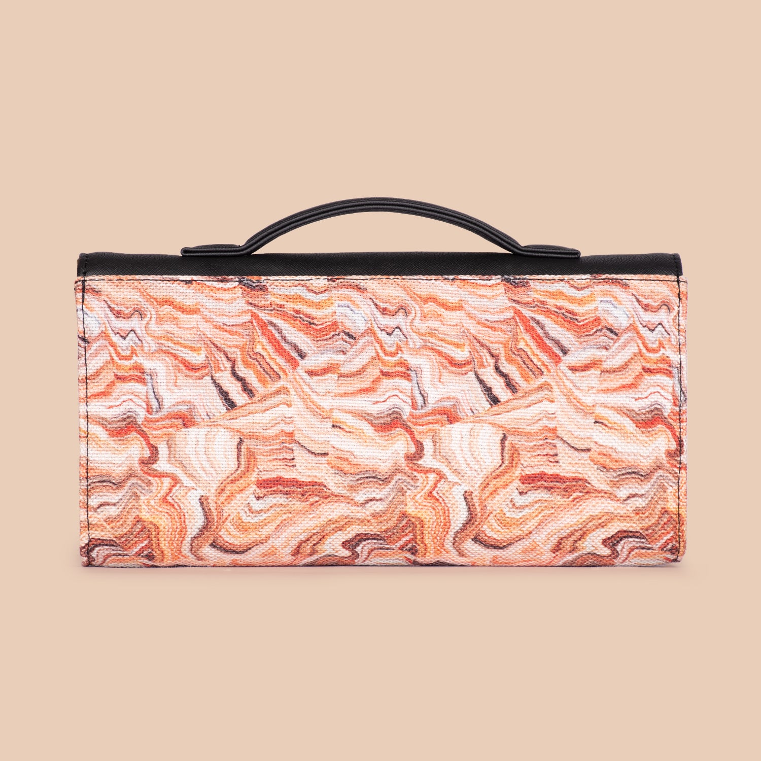 Rhea Kapoor Clutch - Nicobar Coral