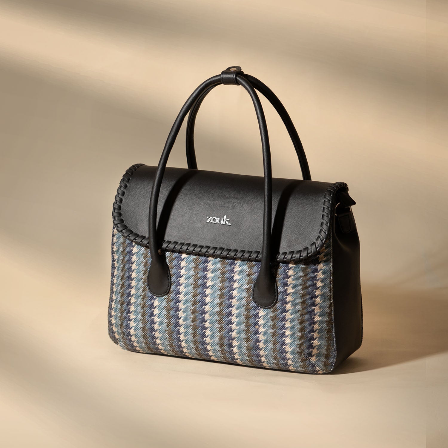 SAK Satchel - Bombay Houndstooth