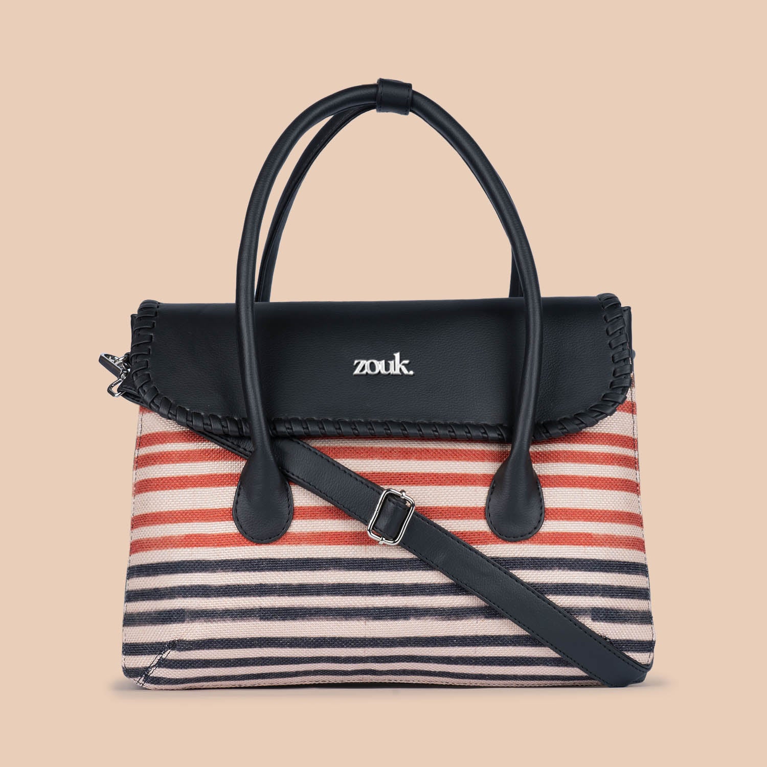 SAK Satchel - Qutub Stripes