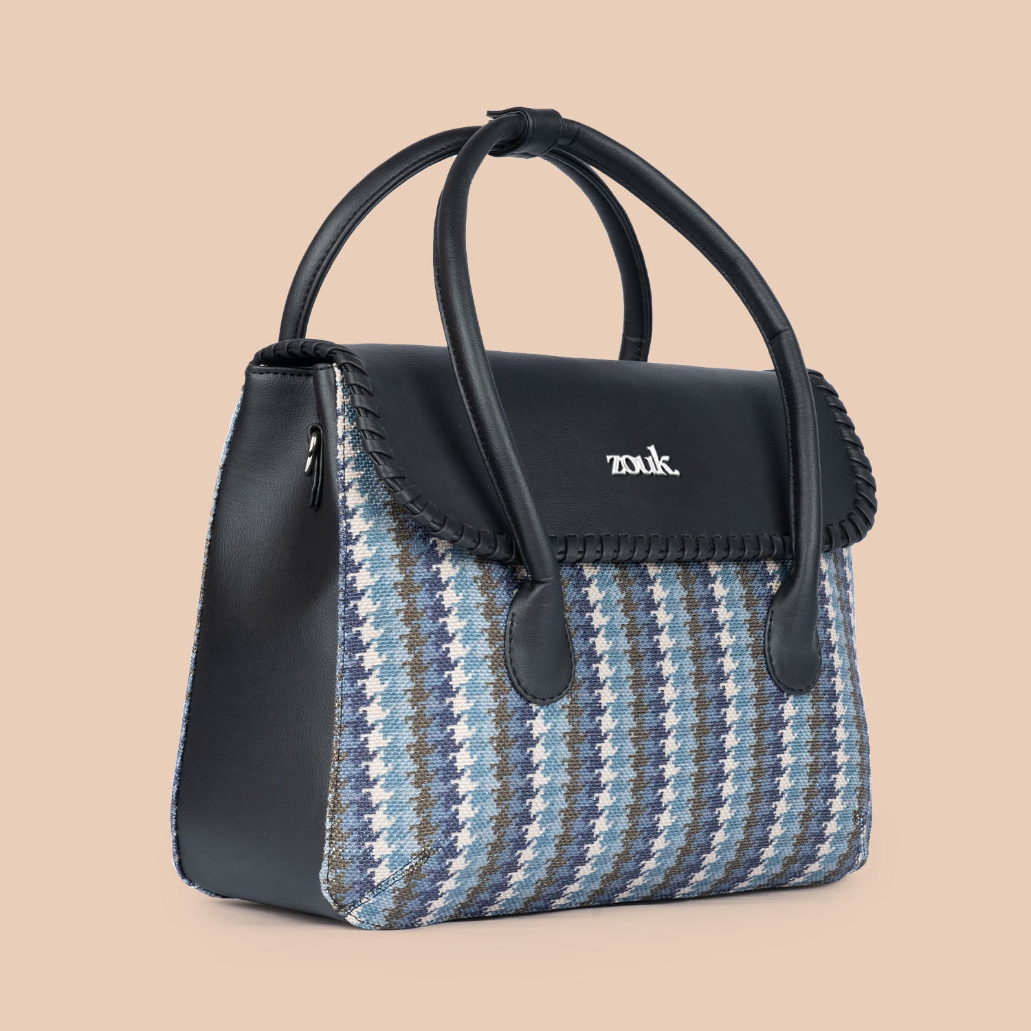 SAK Satchel - Bombay Houndstooth