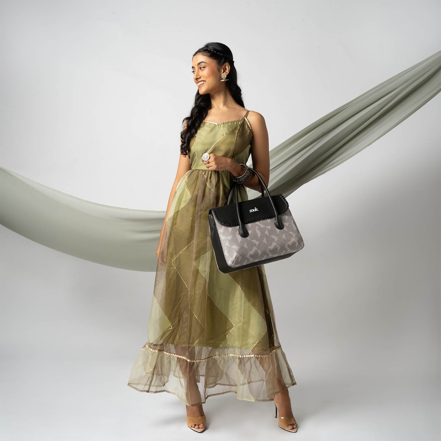 ZIP-SAK Satchel - Aravalli Abstract