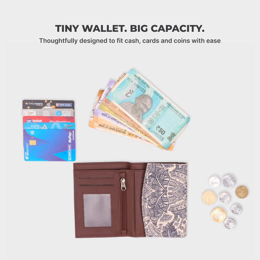 Colaba Shirin Sia Bi-Fold Wallet