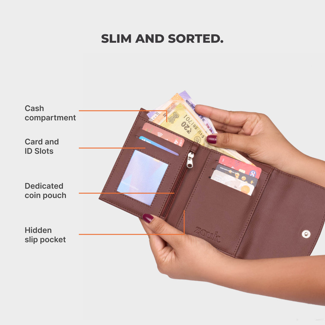 FloMotif Sia Bi-Fold Wallet