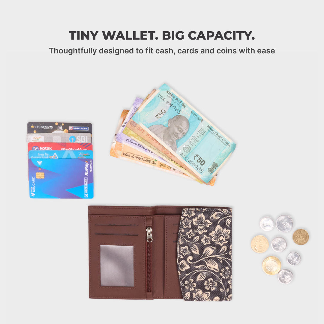 FloMotif Sia Bi-Fold Wallet