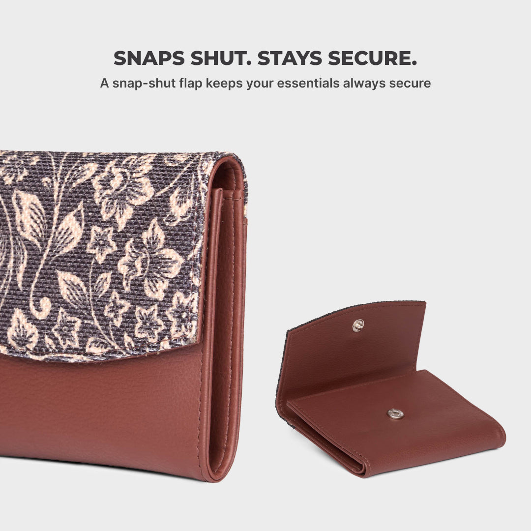 FloMotif Sia Bi-Fold Wallet