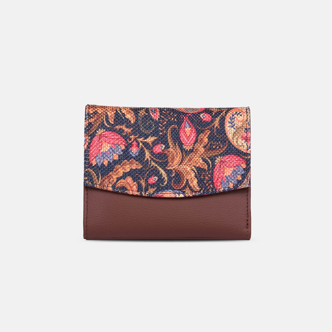 Paisley Print Sia Bi-Fold Wallet