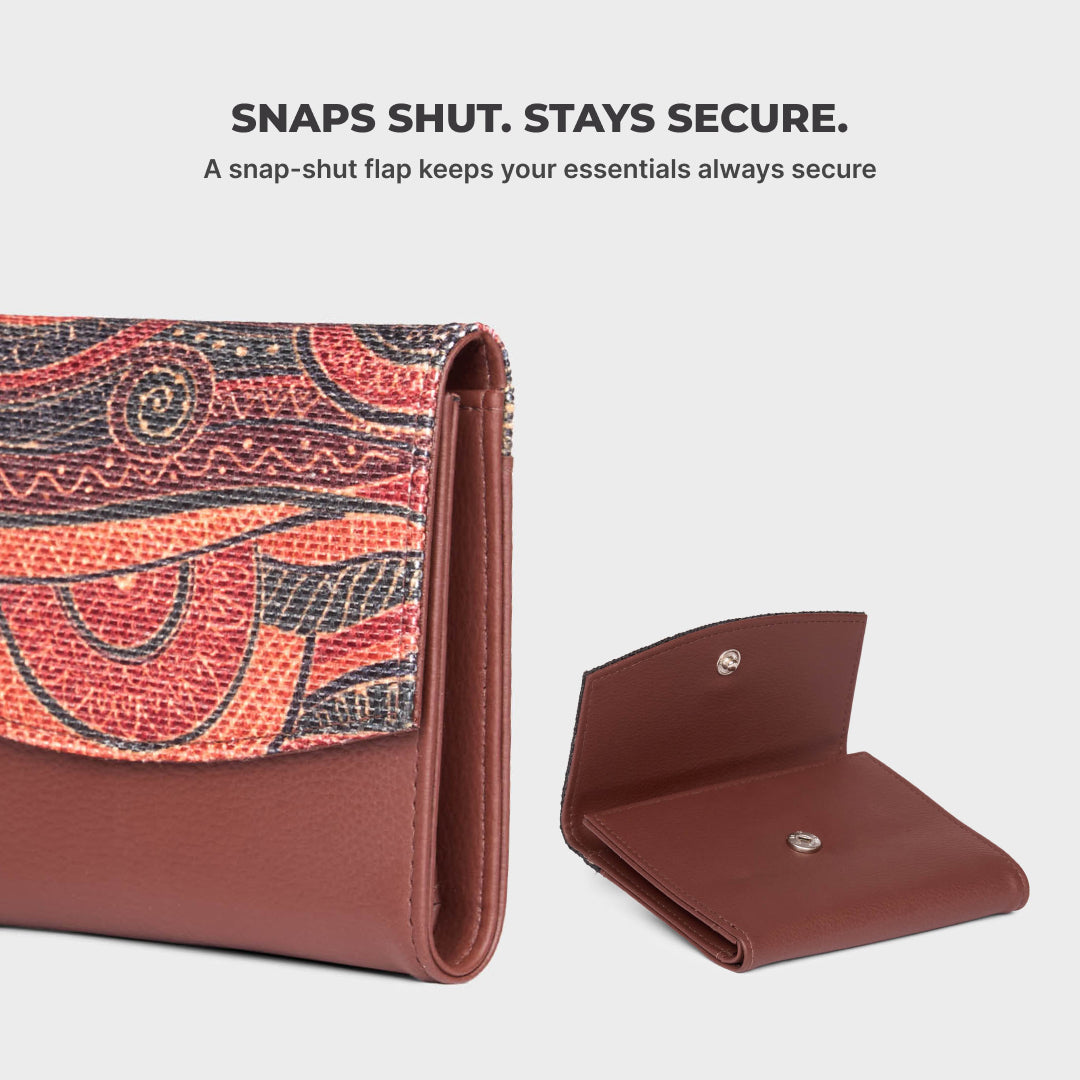 Pithora Artistry Sia Bi-Fold Wallet
