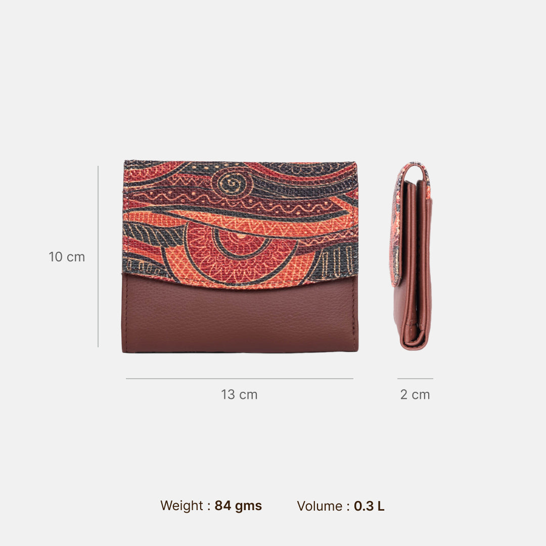 Pithora Artistry Sia Bi-Fold Wallet