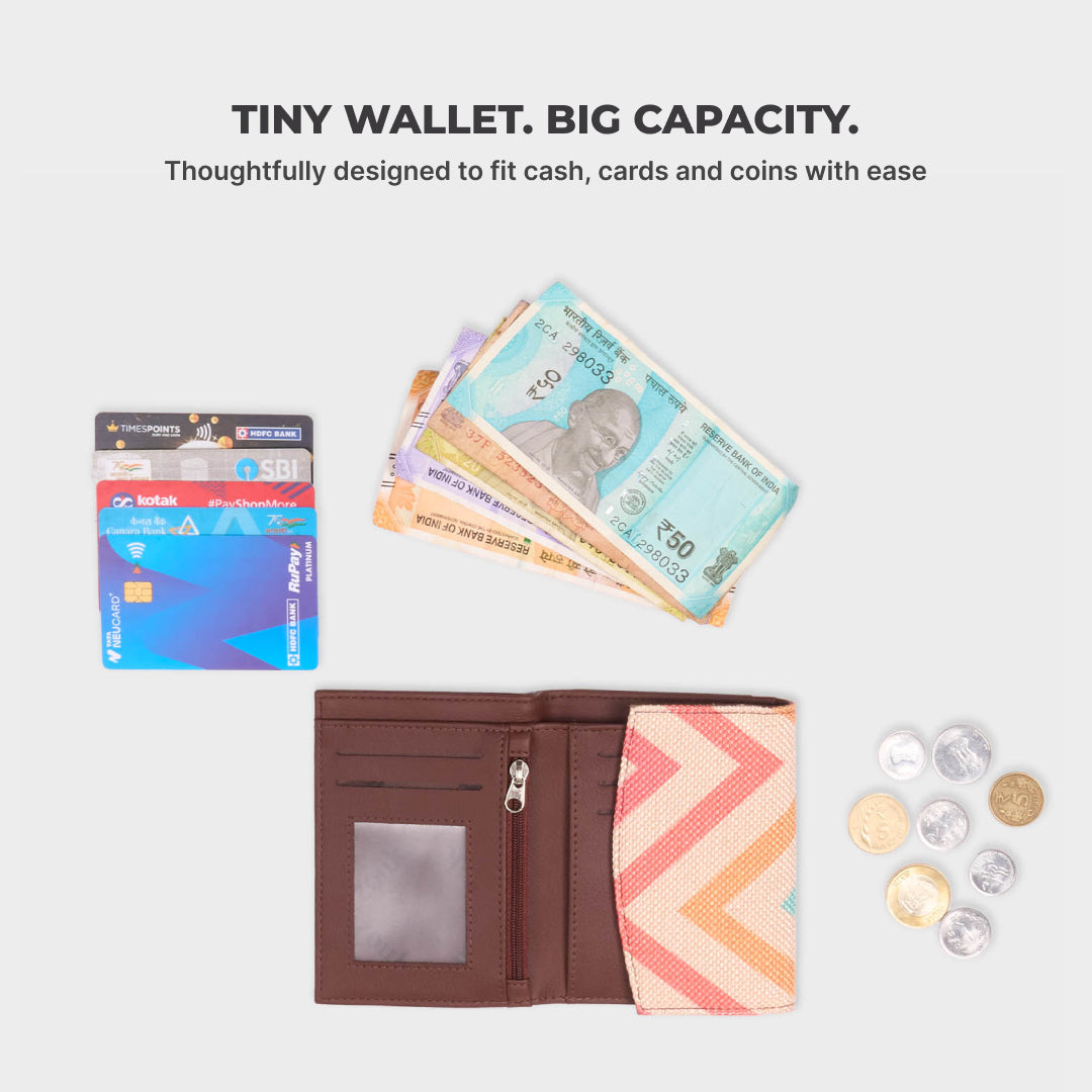 WavBeach Sia Bi-Fold Wallet