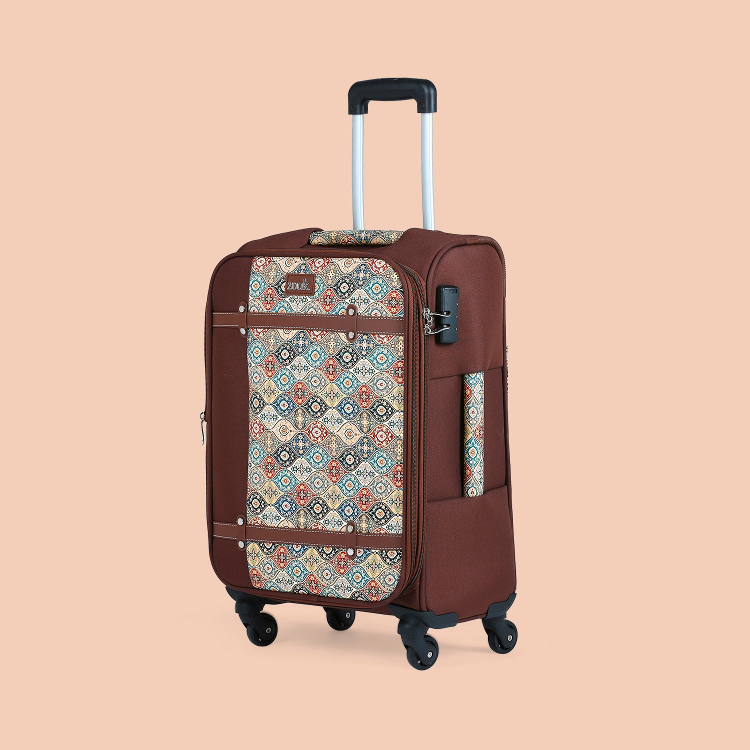 Jammu Kaleen Saira Trolley Bag (Cabin)