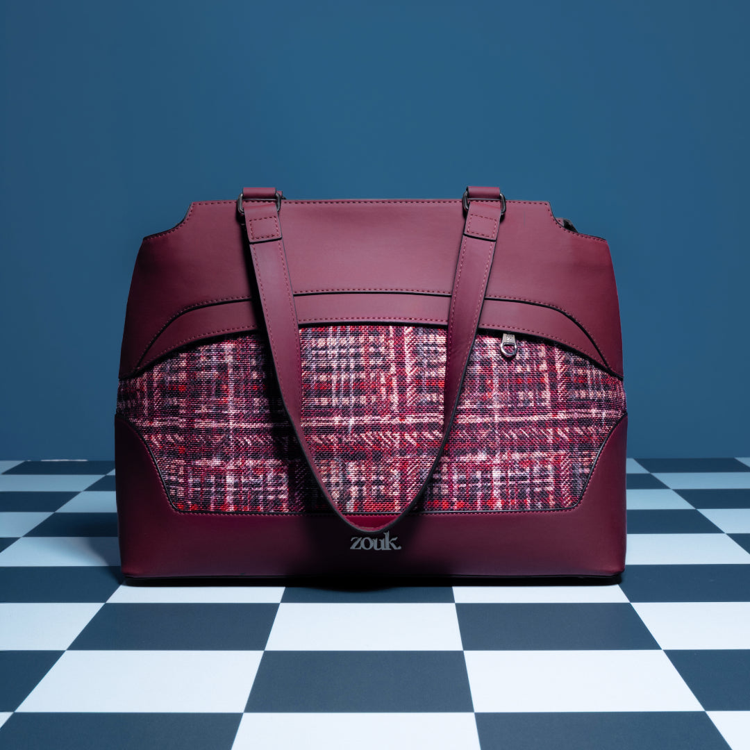 Mizo Crimson Studio Office Bag (Cranberry)