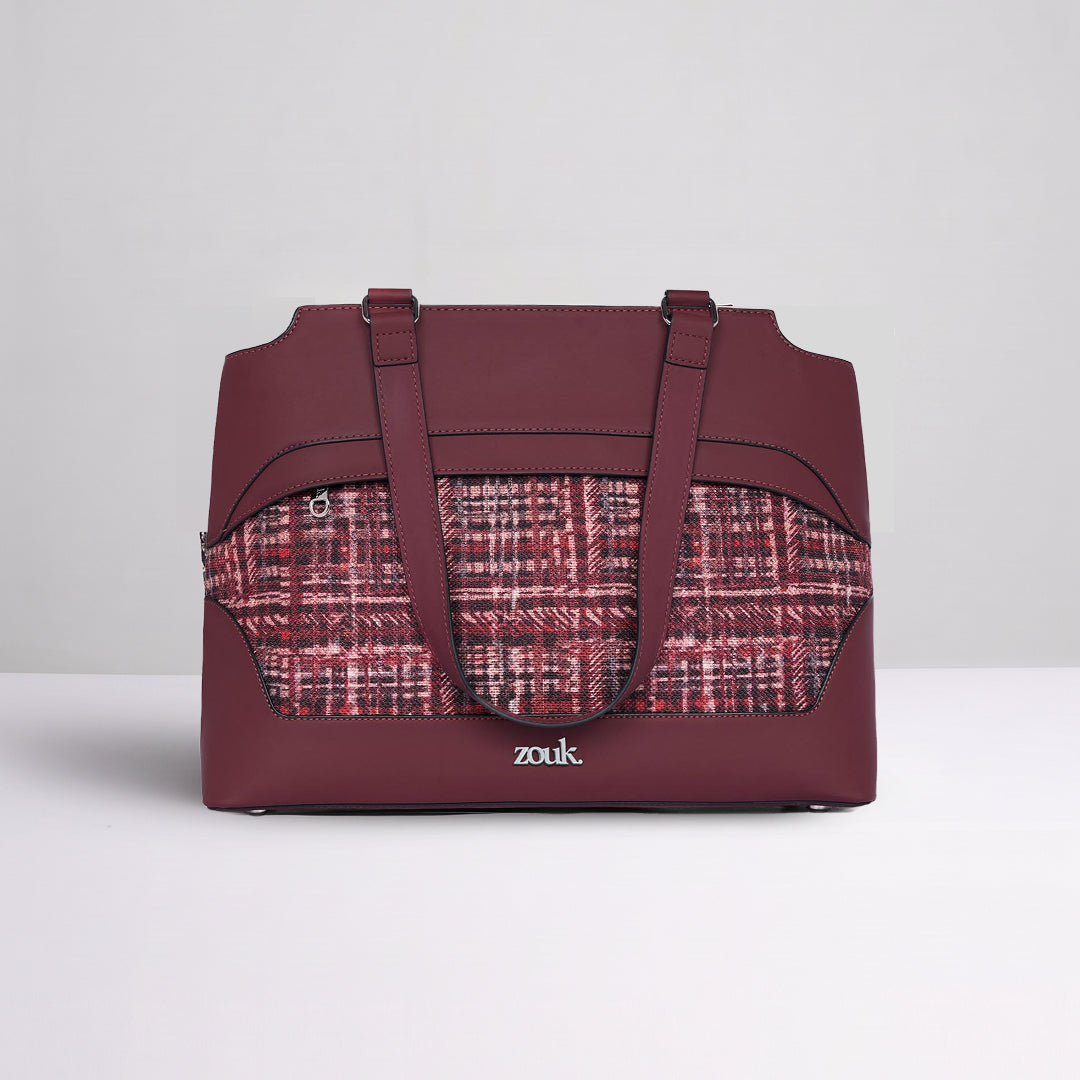 Mizo Crimson Studio Office Bag (Cranberry)