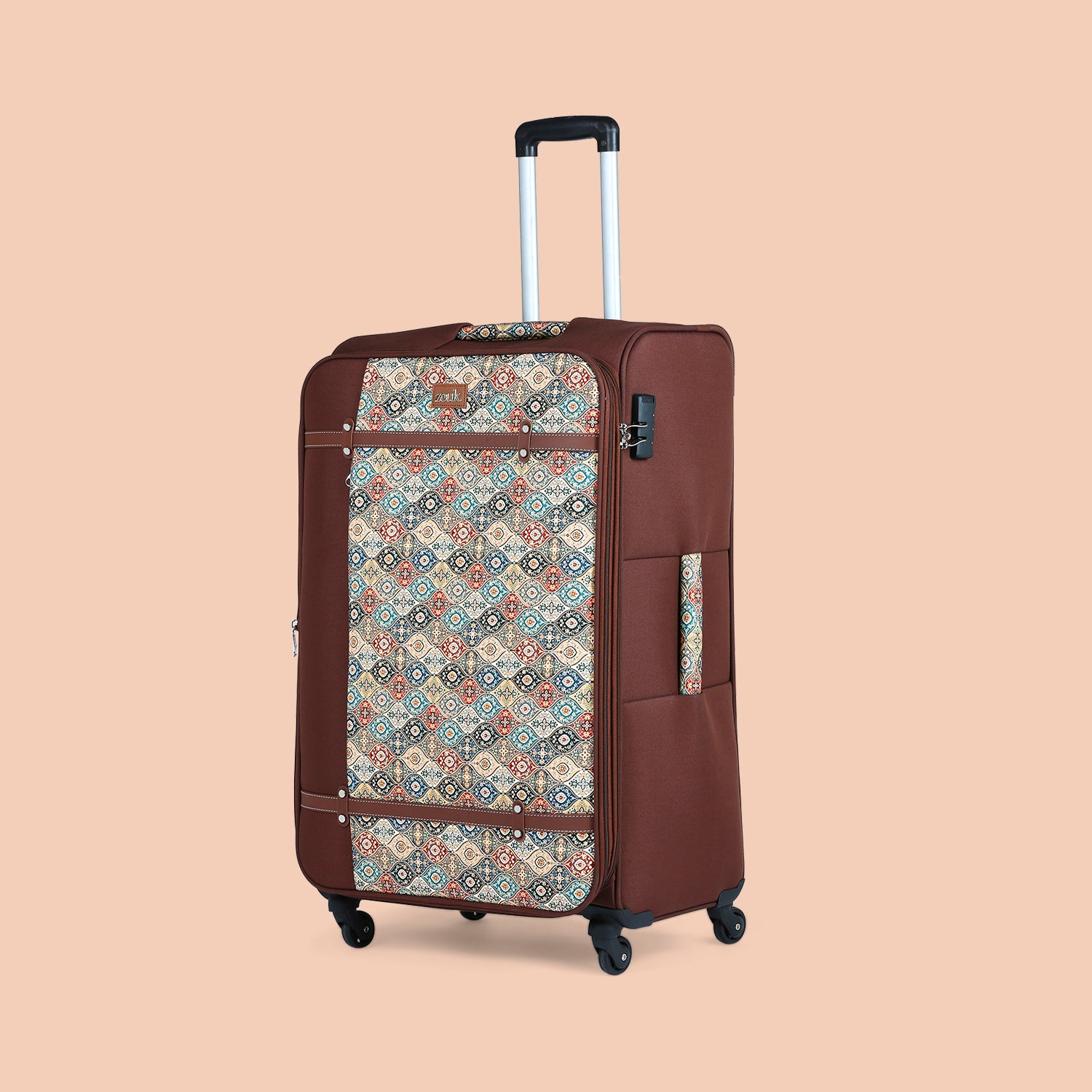 Jammu Kaleen Saira Trolley Bag (Large)