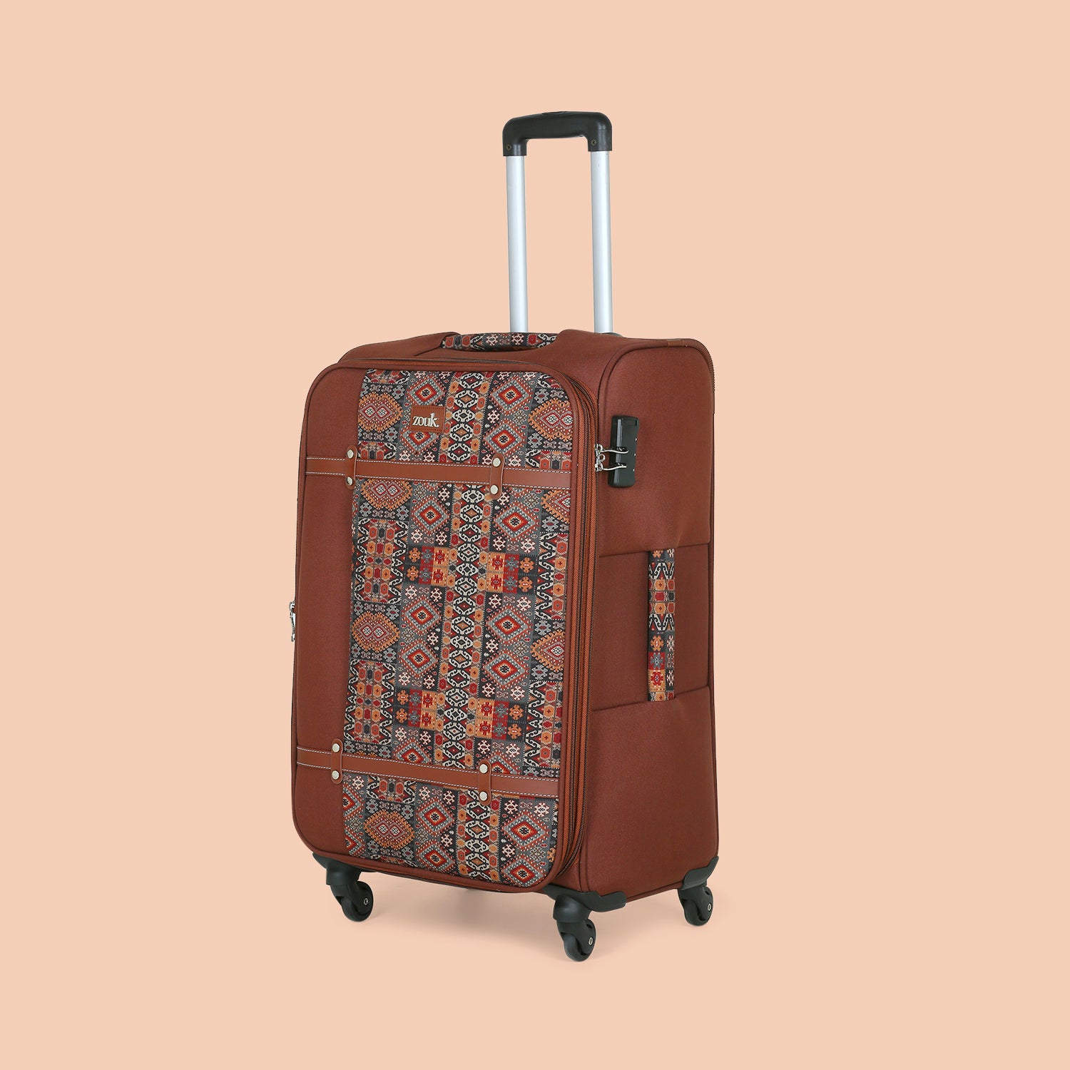 Banaras Elegance Saira Trolley Bag (Large)