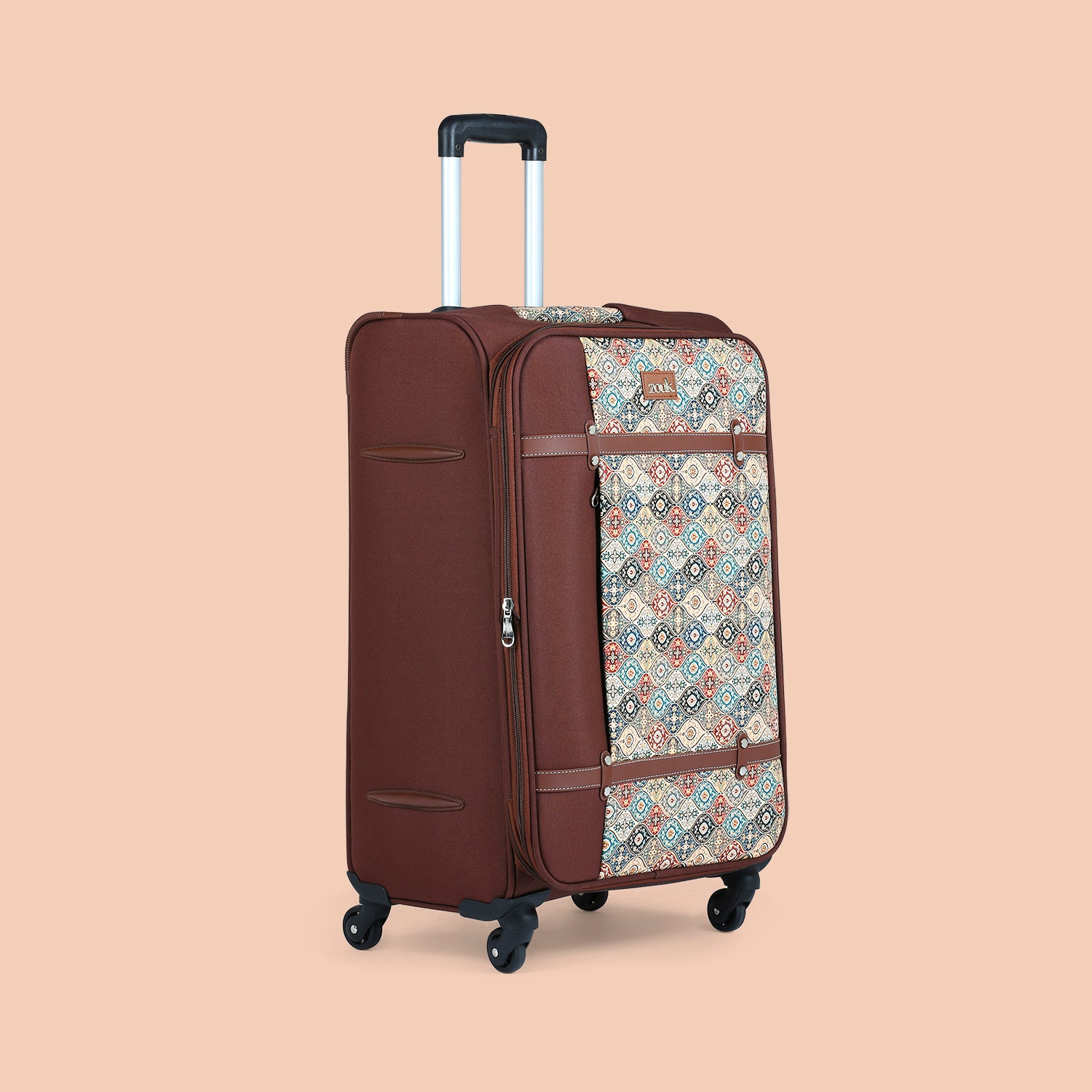 Jammu Kaleen Saira Trolley Bag Combo (Medium & Large)