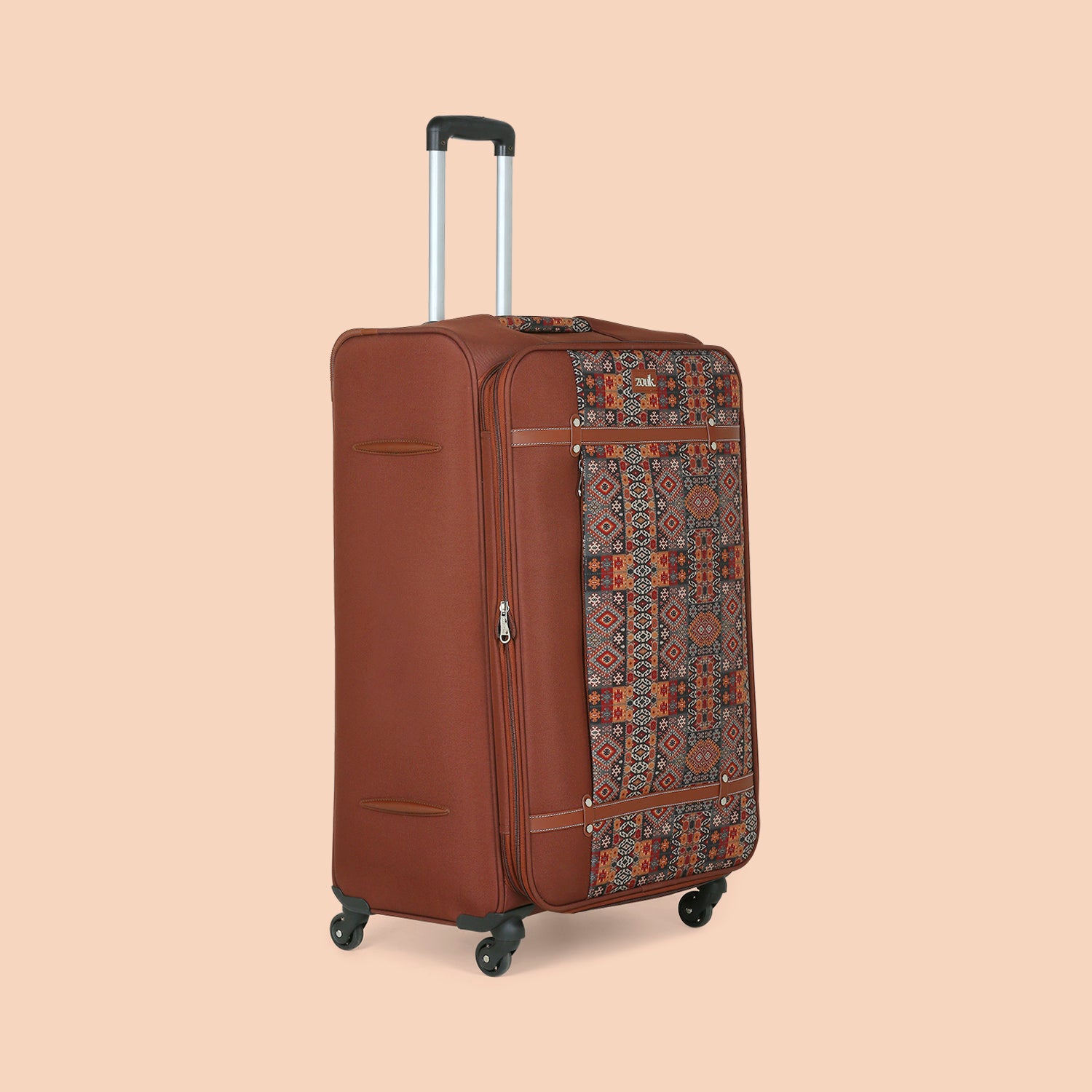 Banaras Elegance Saira Trolley Bag Combo (Cabin & Large)