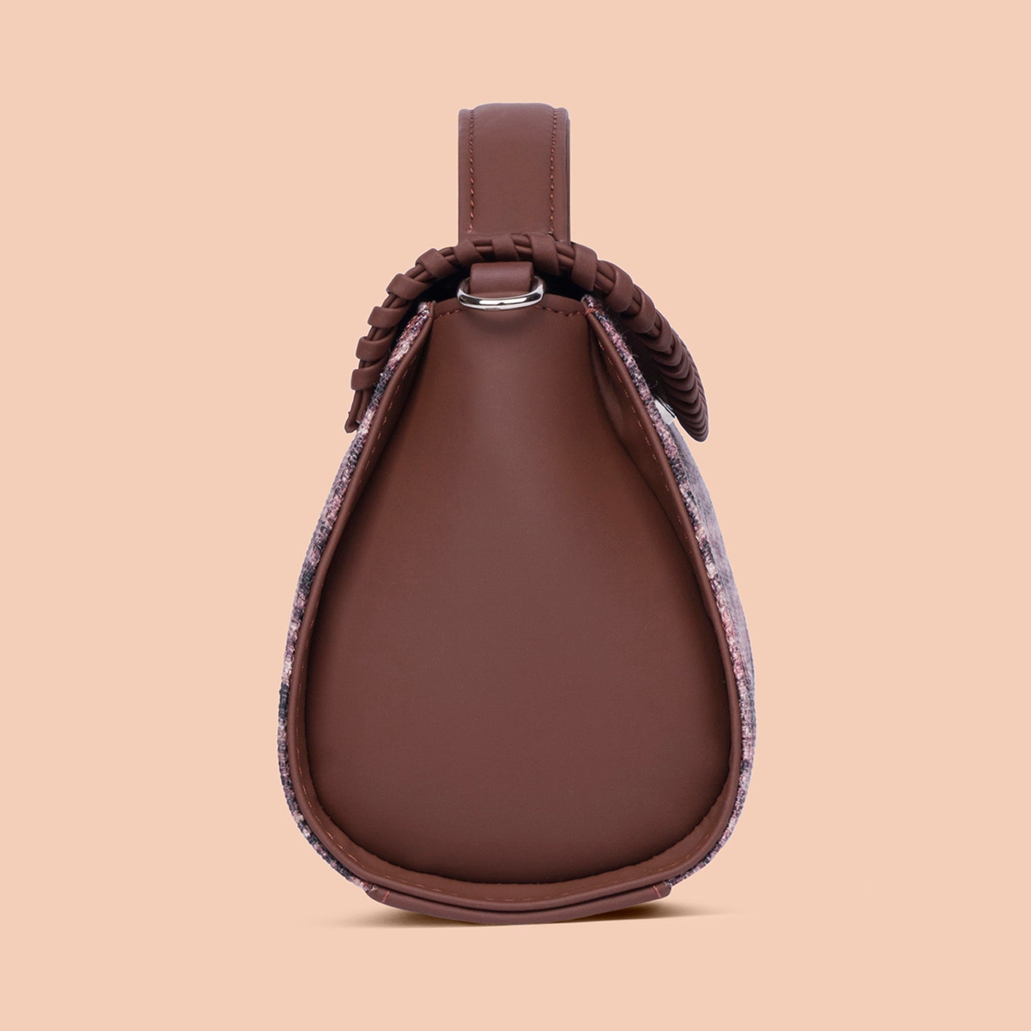 ZIP-Saisha Sling Bag - Cashmere Noir (Pink)