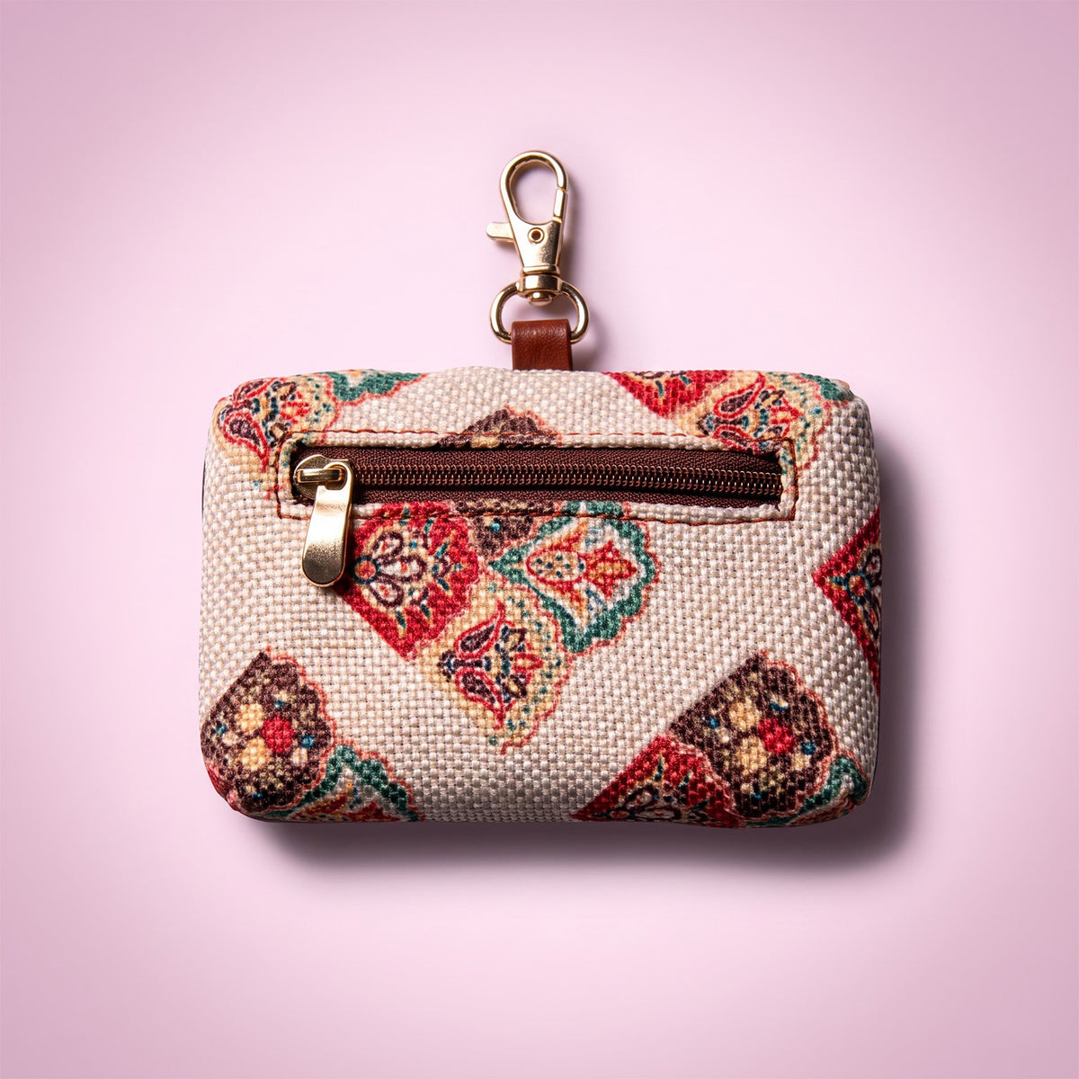 Seashell Motif Mini Pouch Bag Charm