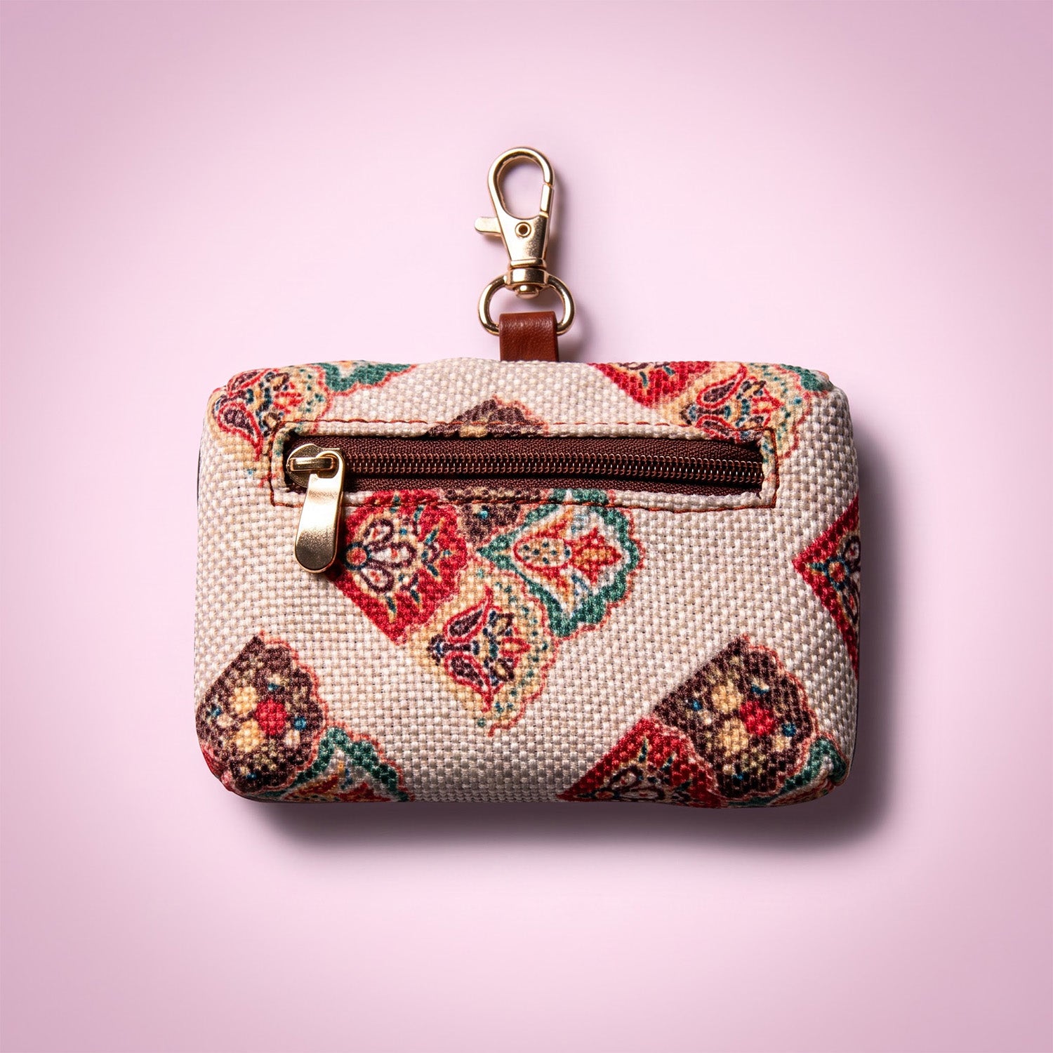 Seashell Motif Mini Pouch Bag Charm