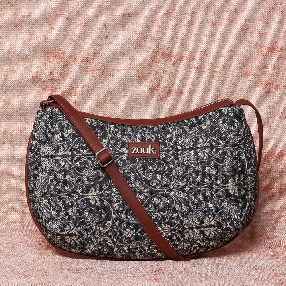 Lattice Lace Structured Shoulder Bag and Women's Office Bag Combo