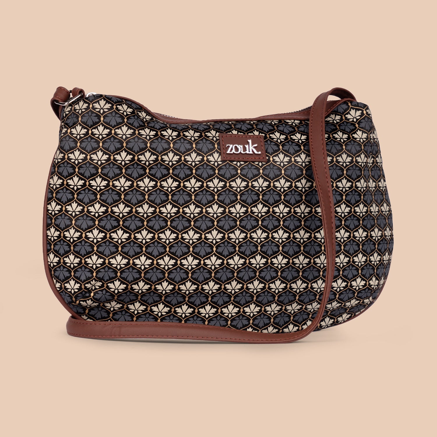 Lucknow Bidri Structured Shoulder Bag