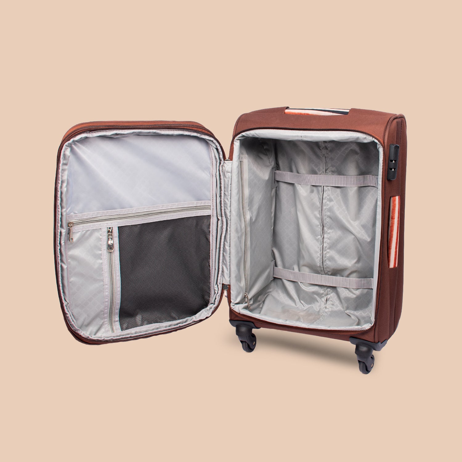 Qutub Stripes Avasa Trolley Bag (Cabin)