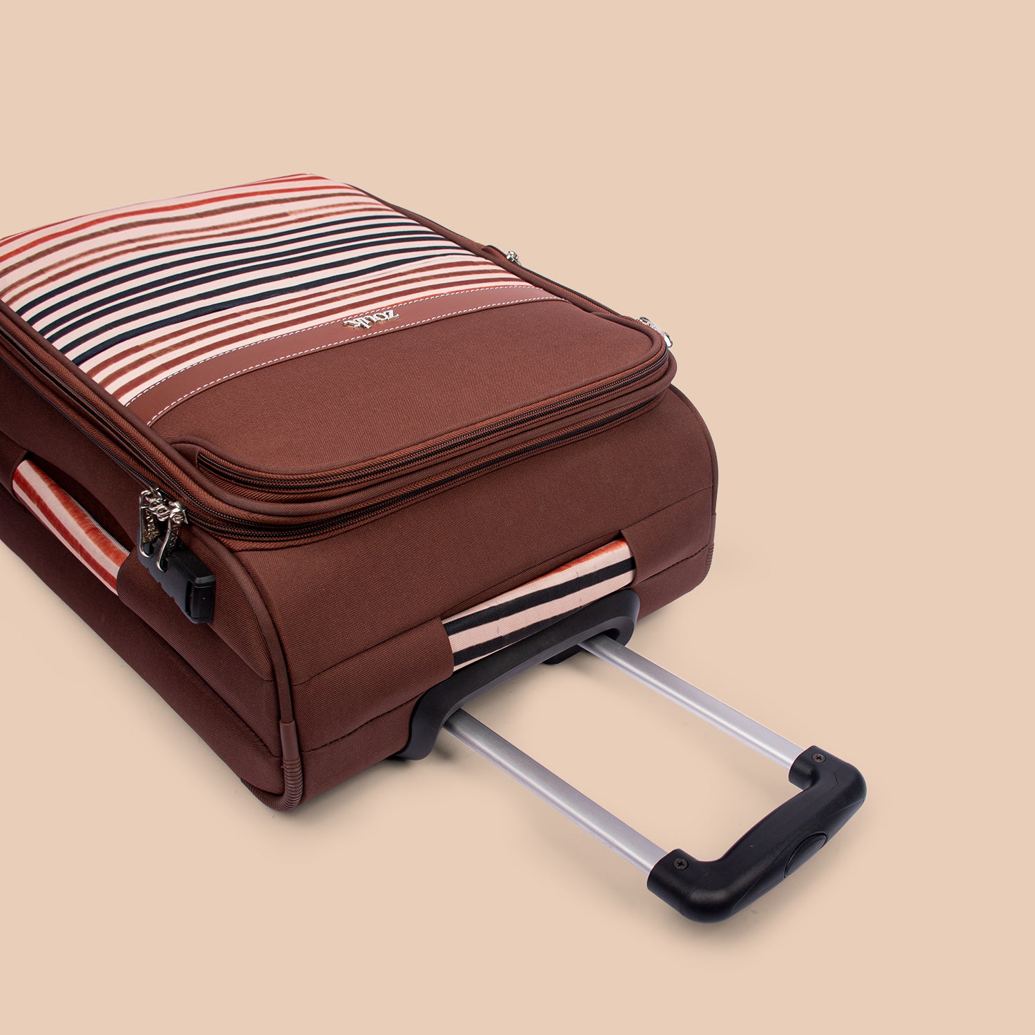 Qutub Stripes Avasa Trolley Bag (Cabin)