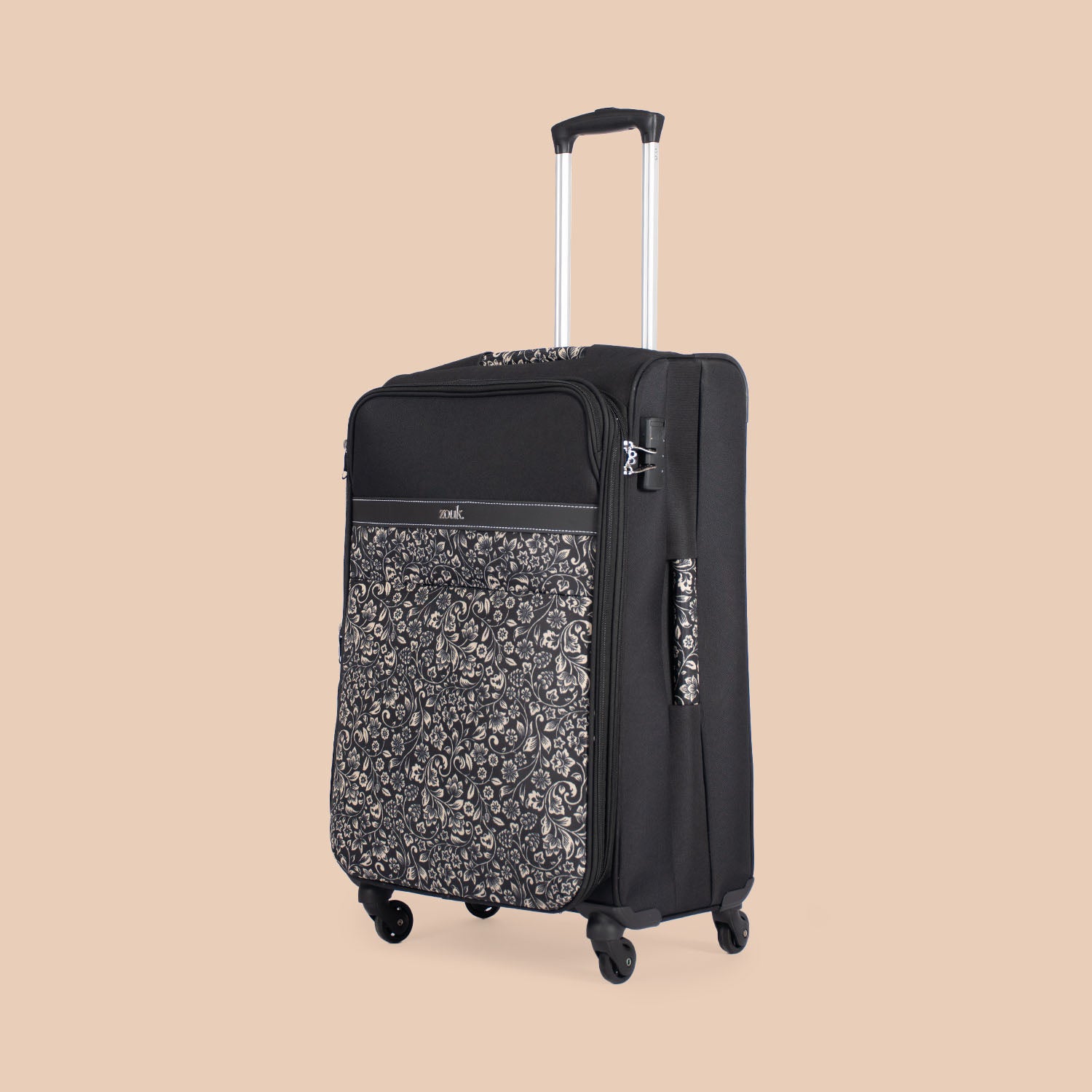 FloMotif Avasa Trolley Bag (Black)