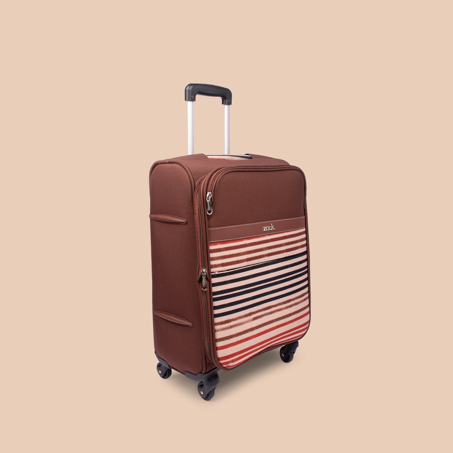 Qutub Stripes Avasa Trolley Bag (Cabin)