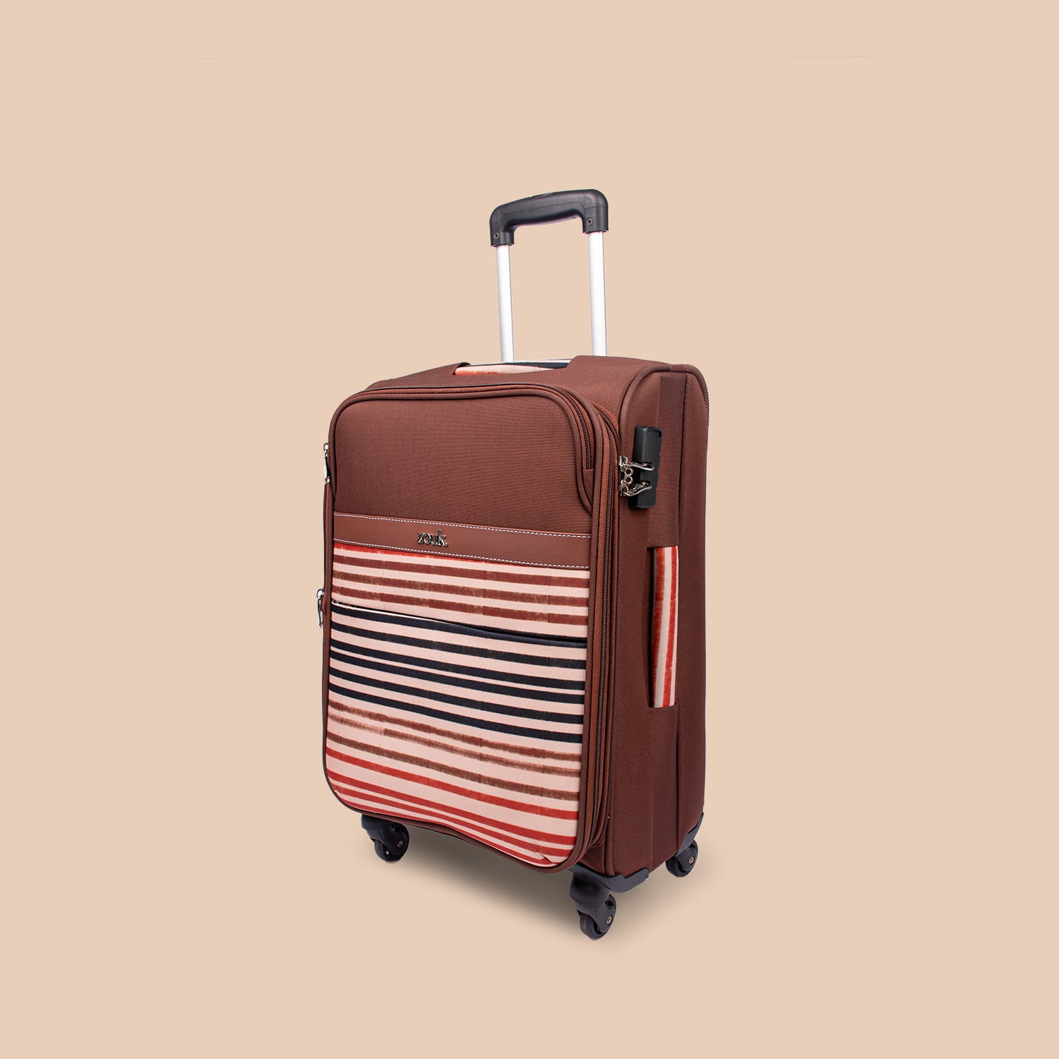 Qutub Stripes Avasa Trolley Bag (Cabin)