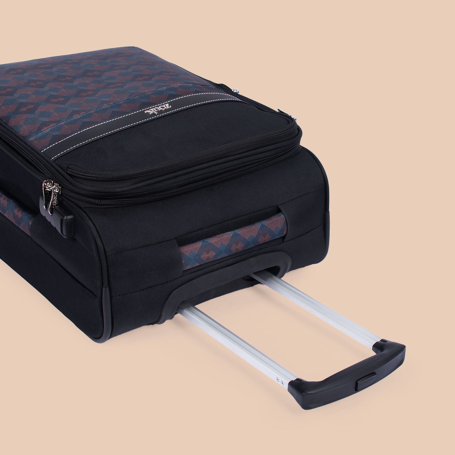 Periyar Waves Avasa Trolley Bag (Black)