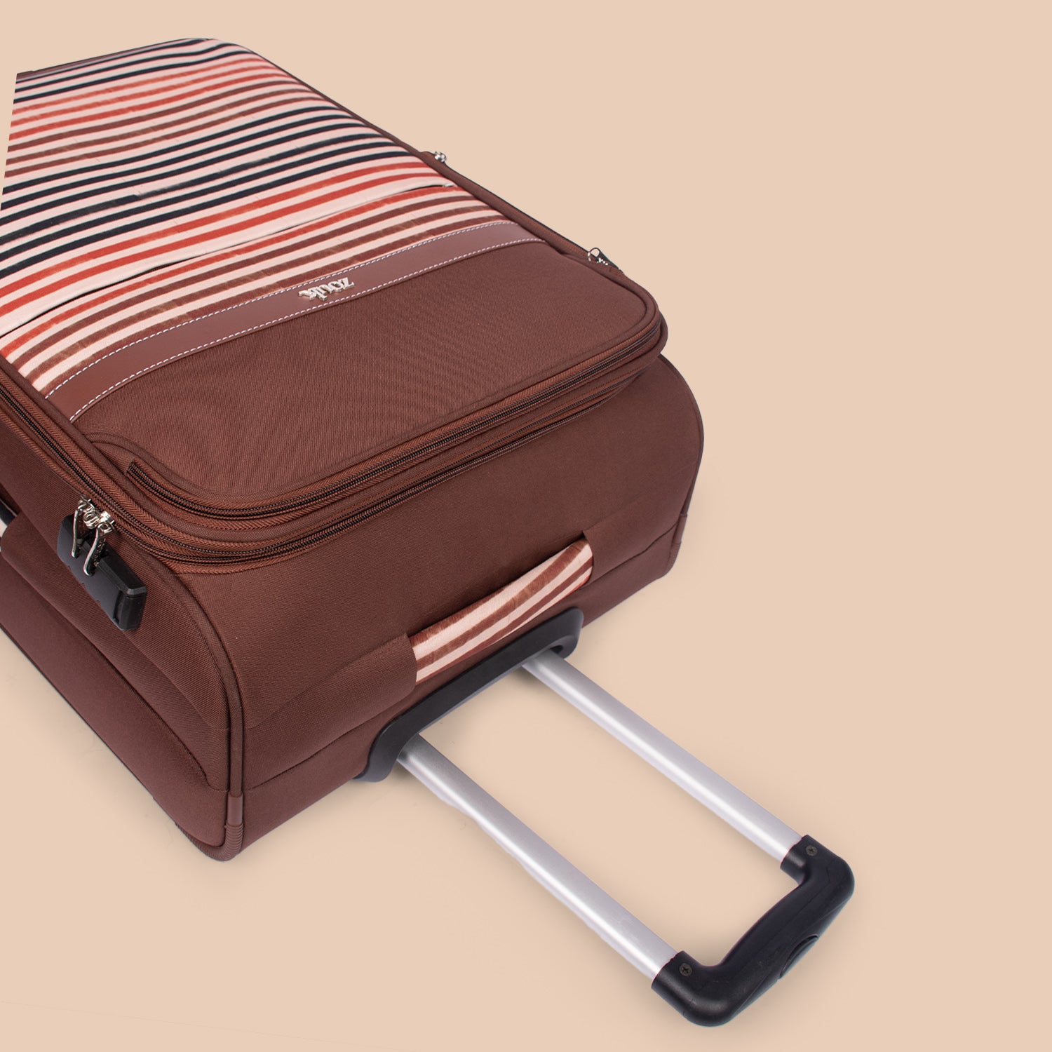 Qutub Stripes Avasa Trolley Bag Combo (Cabin & Medium)