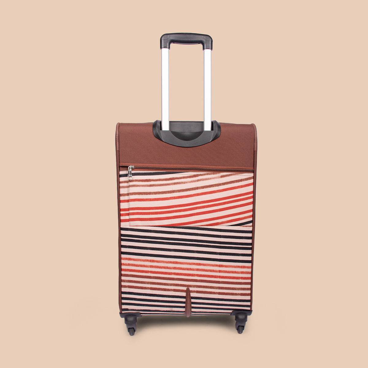 Qutub Stripes Avasa Trolley Bag Combo (Cabin & Large)