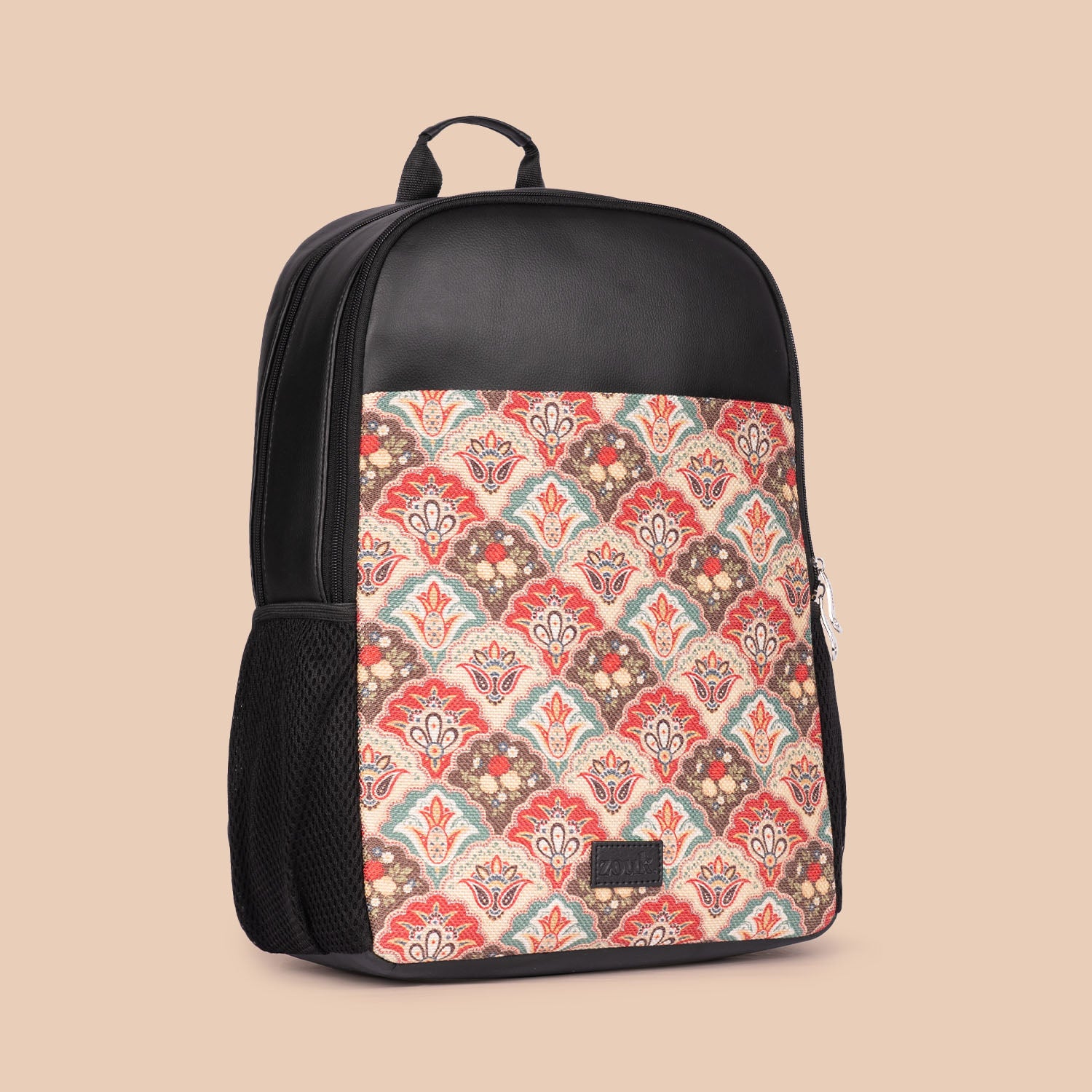Mughal Art Multicolor Statement Backpack