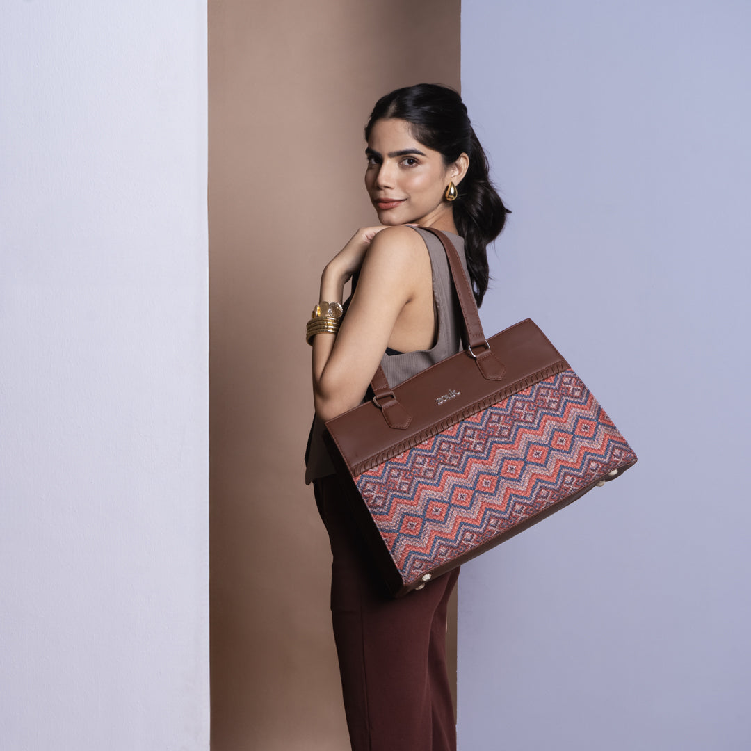 Gwalior Weaves Statement Business Bag