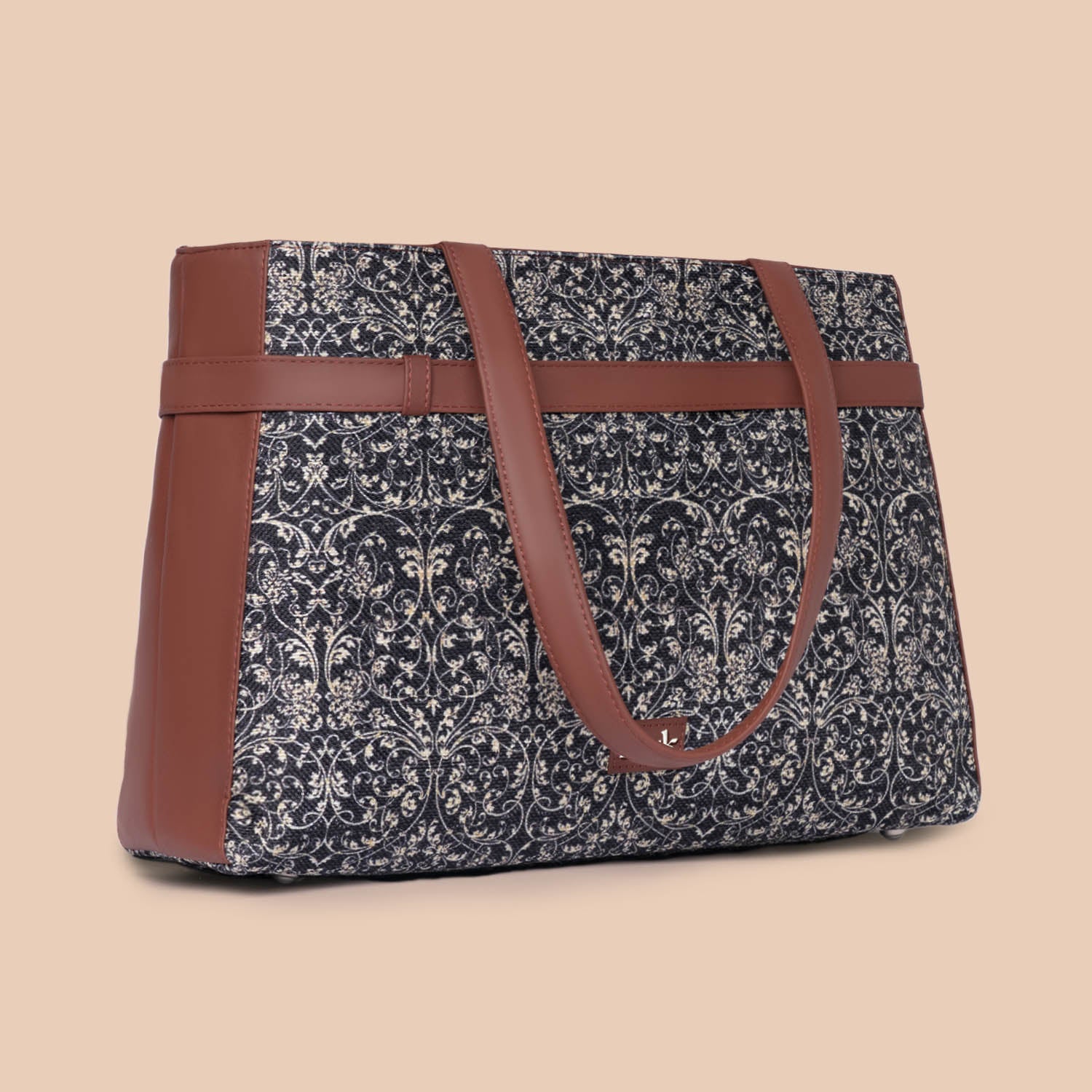 Lattice Lace Statement Office Bag