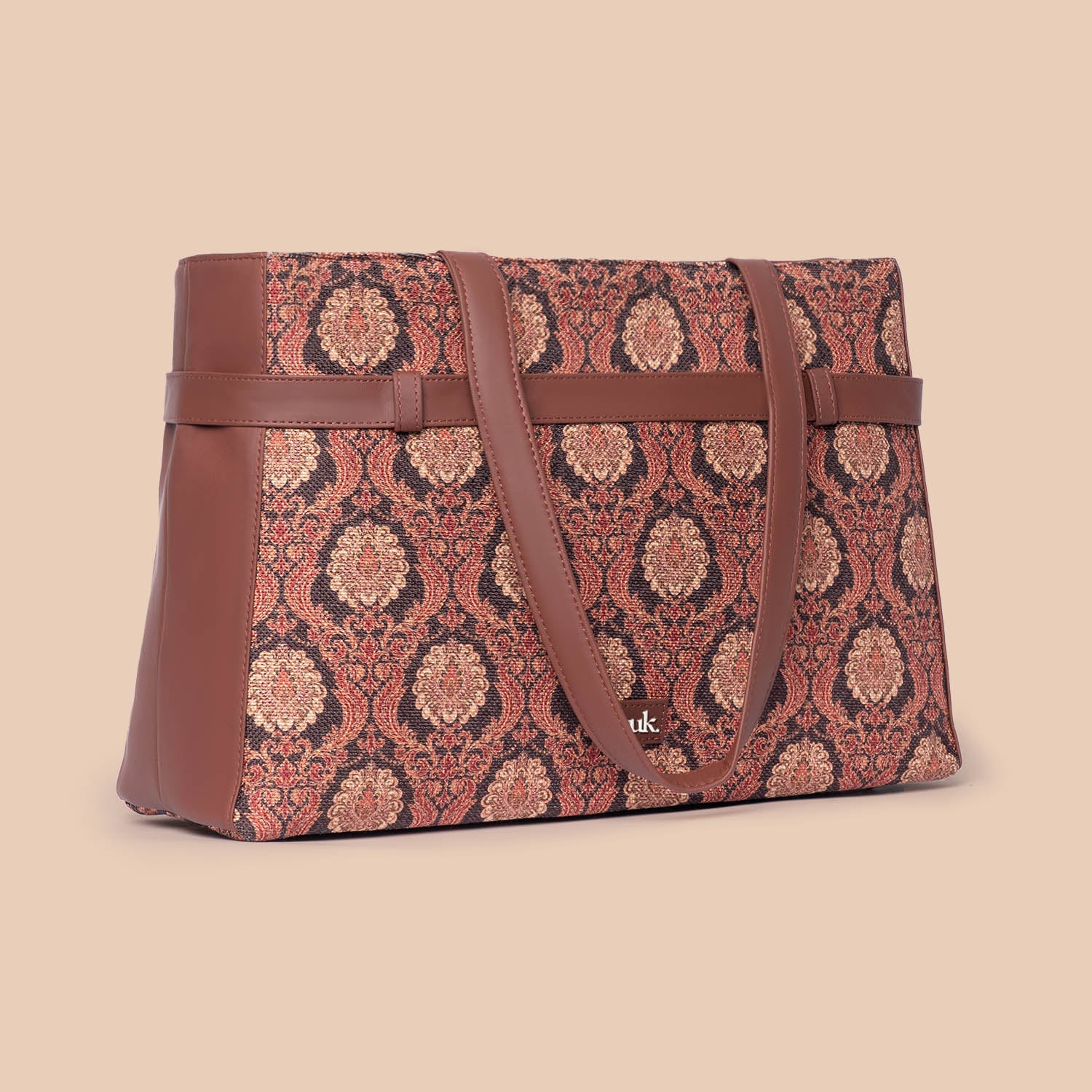 Jodhpur Damask Statement Office Bag