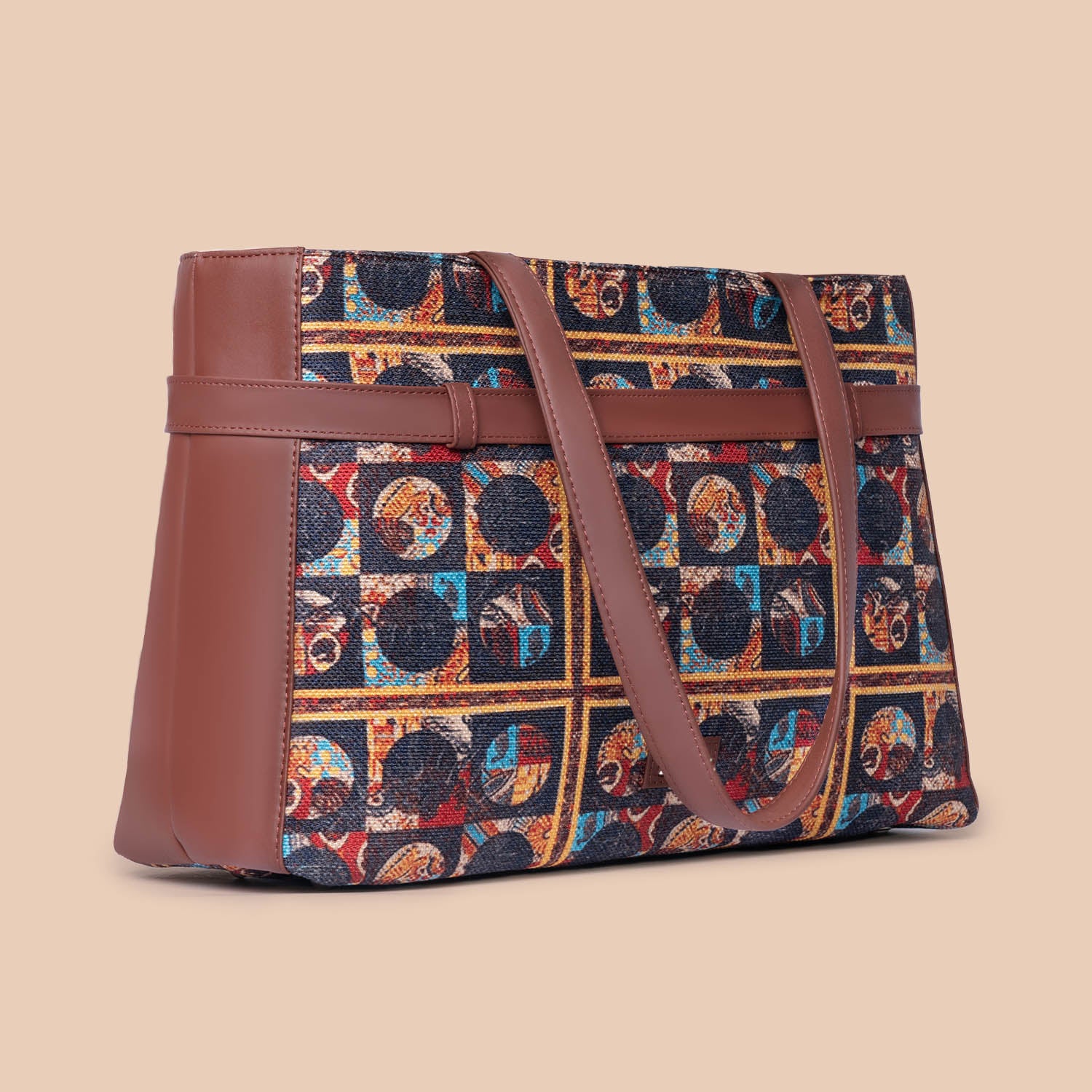 African Art Statement Office Bag