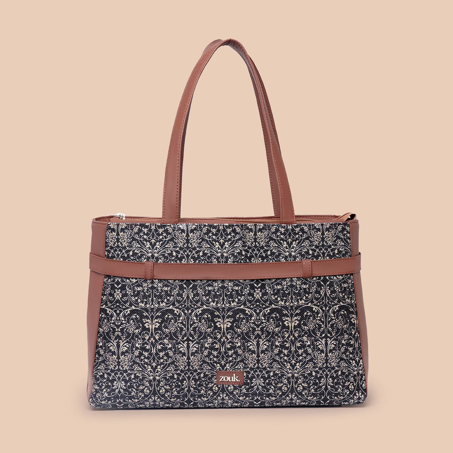 Lattice Lace Statement Office Bag