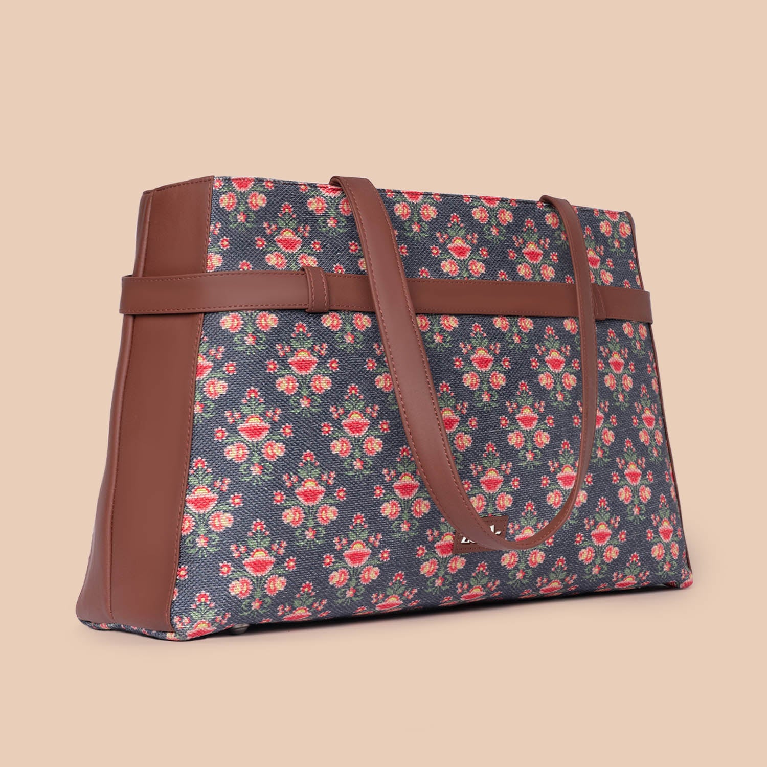 Mughal Garden Print Statement Office Bag