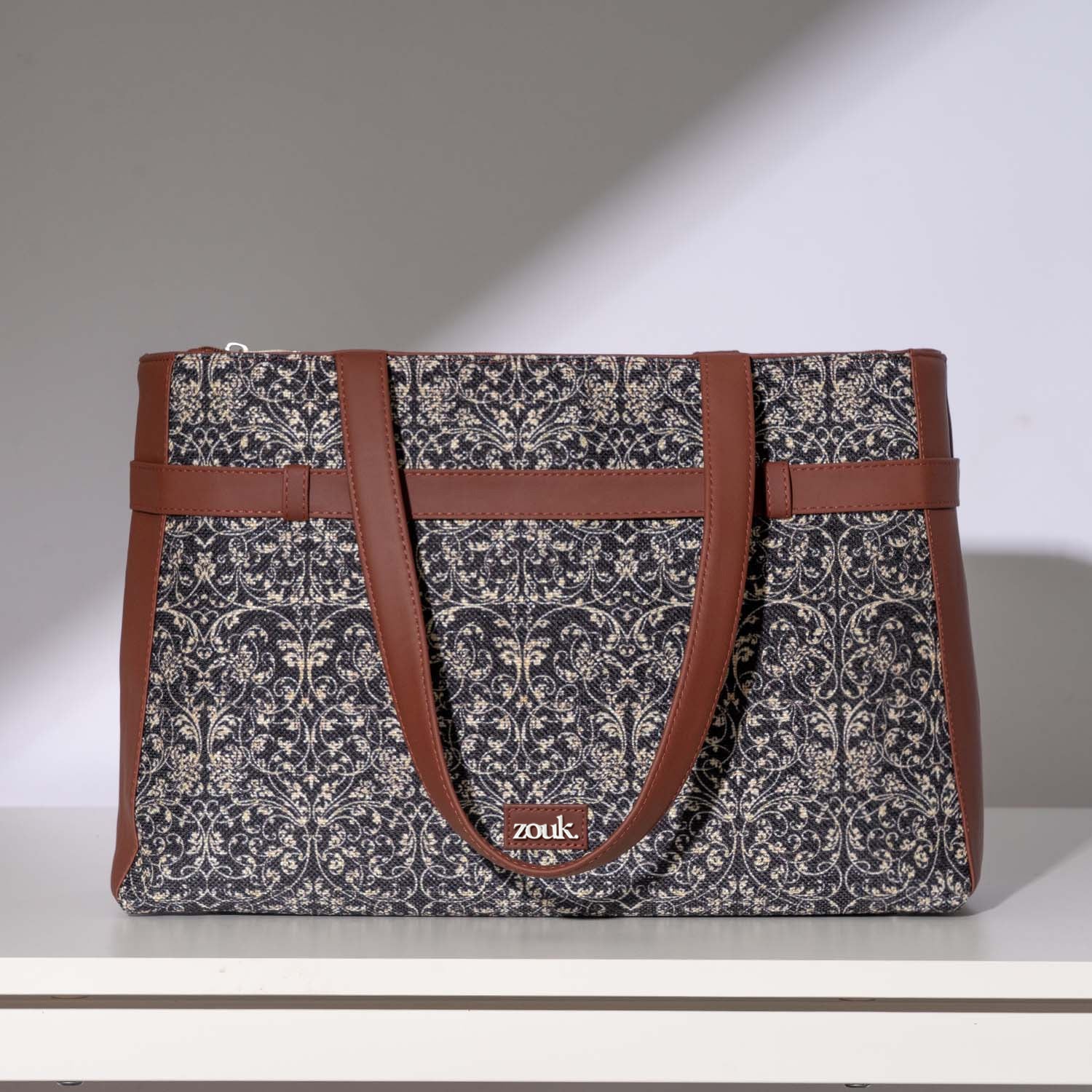 Lattice Lace Statement Office Bag