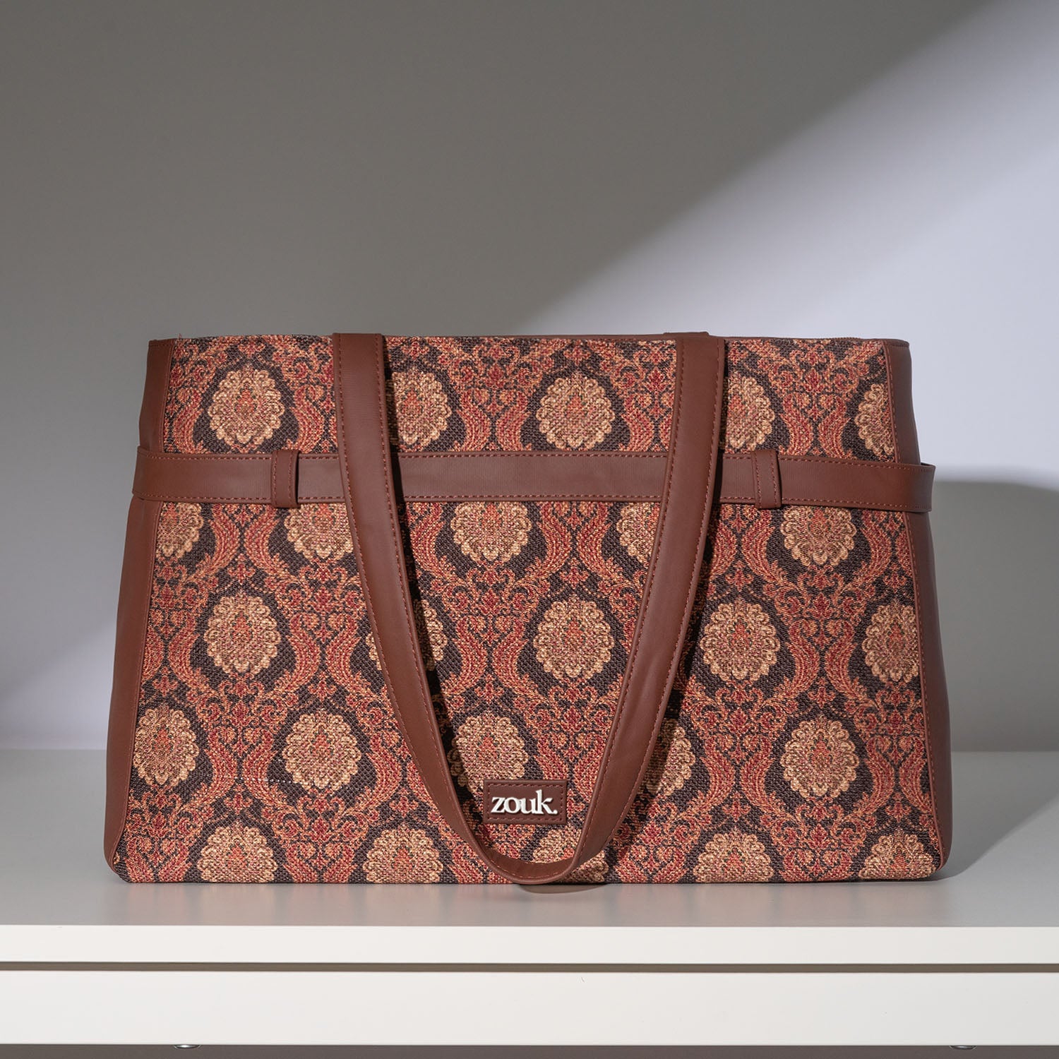 Jodhpur Damask Statement Office Bag