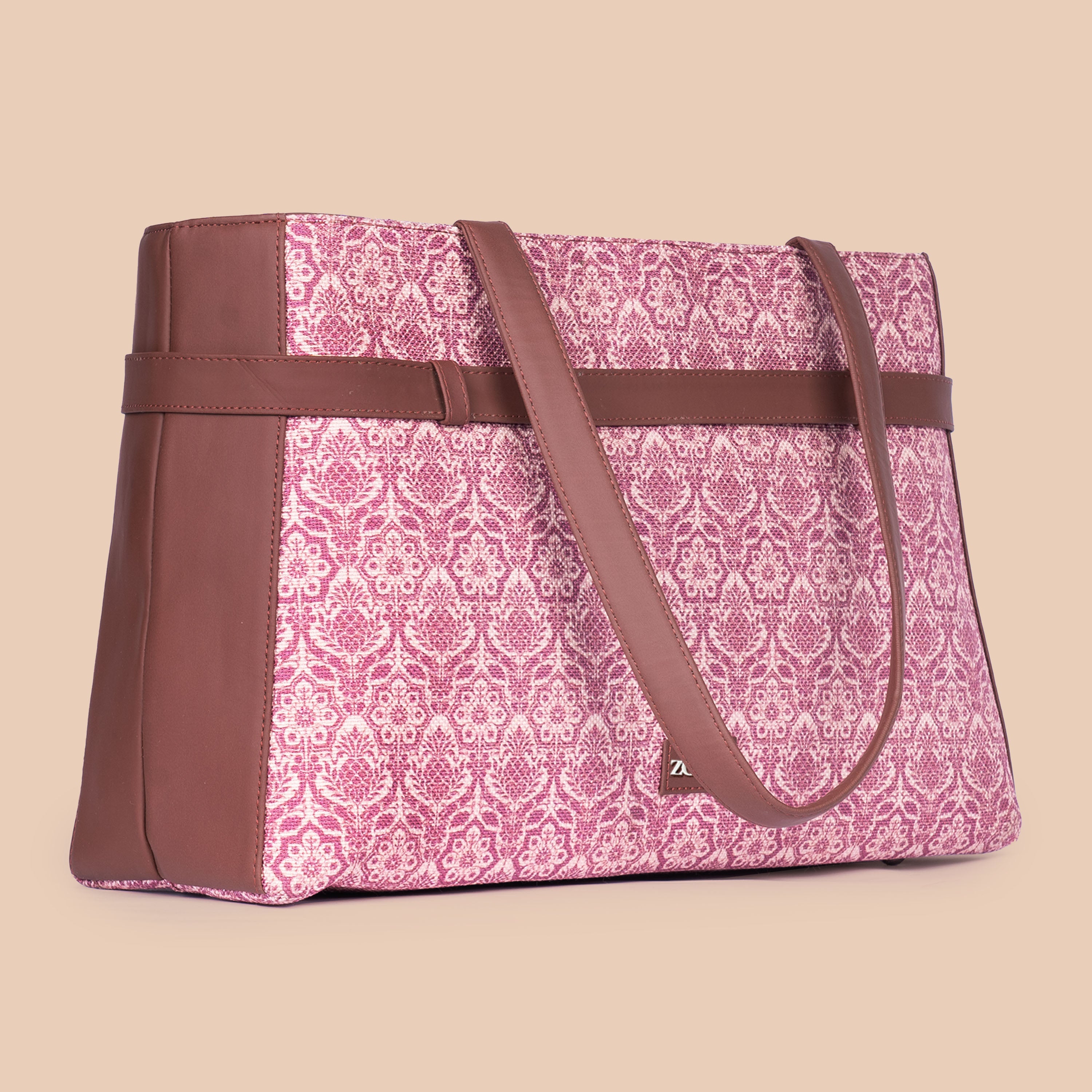 Madurai Blossom Statement Office Bag