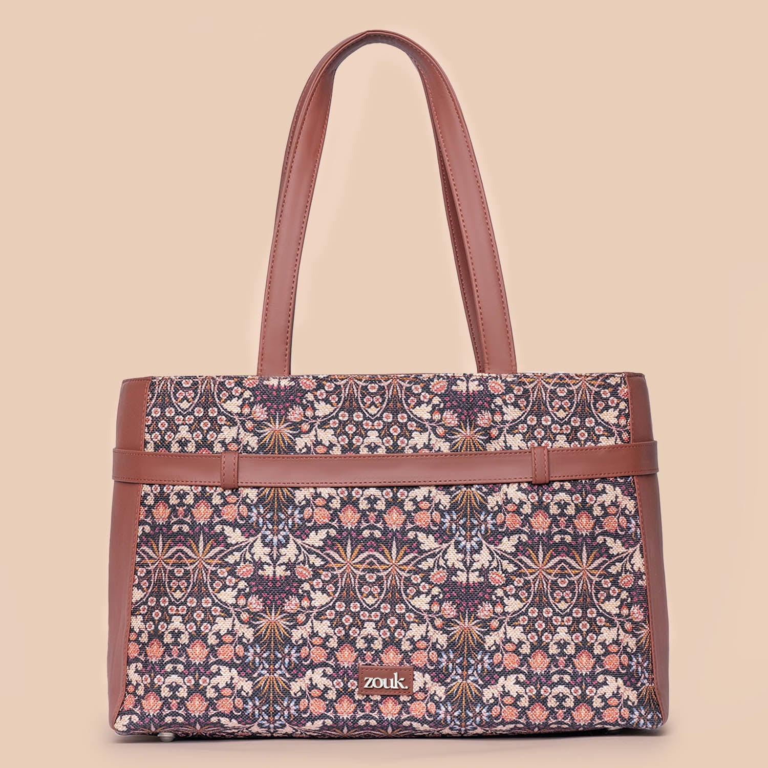 Kashmir Blooms Statement Office Bag