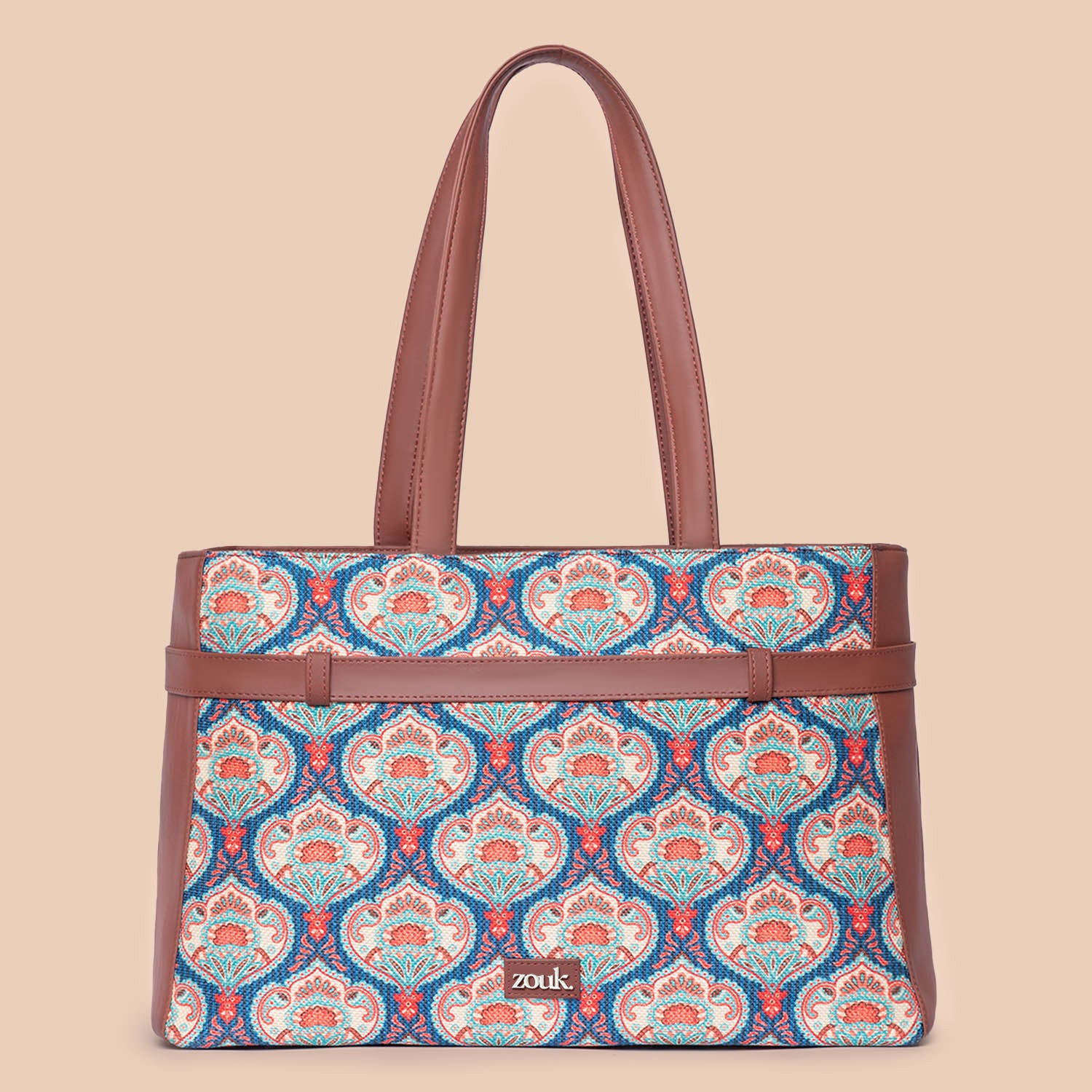 Kovil Blue Statement Office Bag