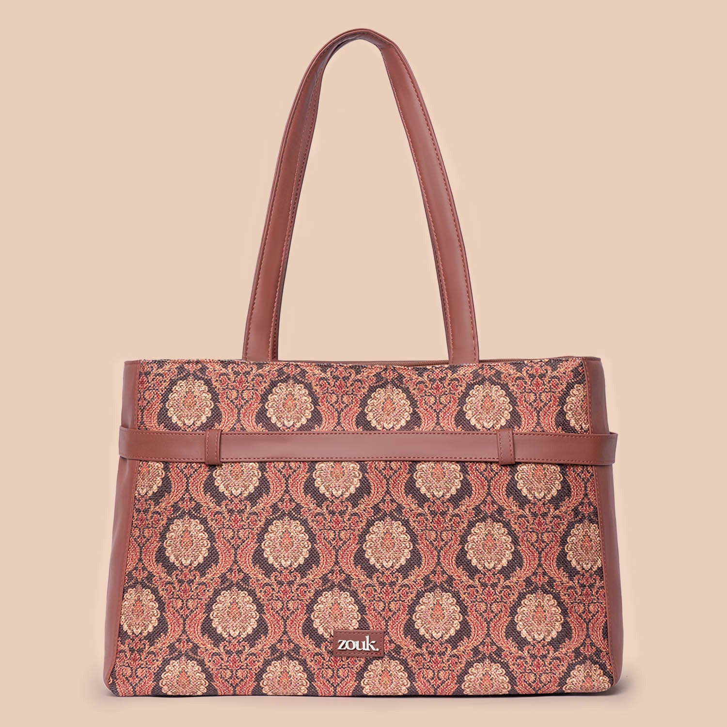 Jodhpur Damask Statement Office Bag