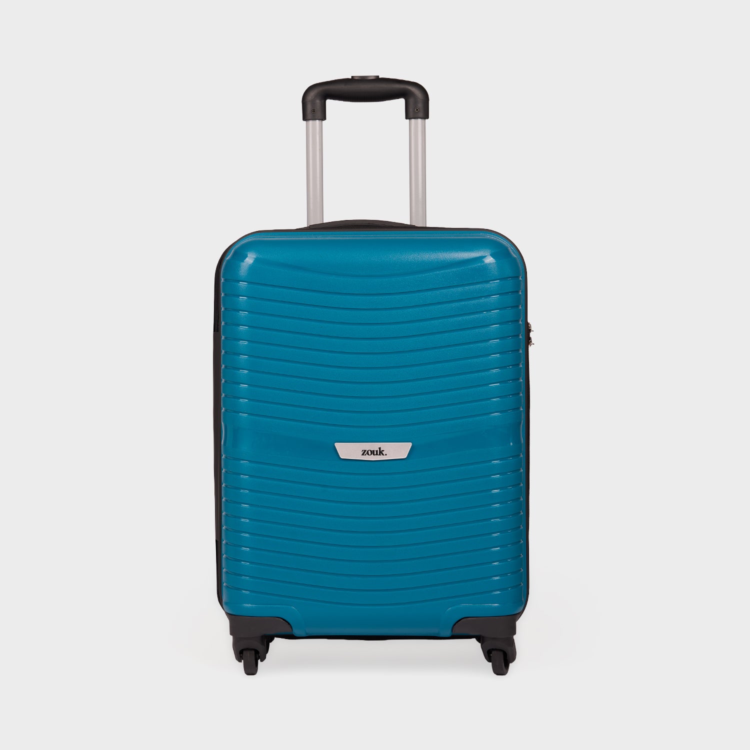 Teal Zoya Trolley Bag Combo (Medium & Large)