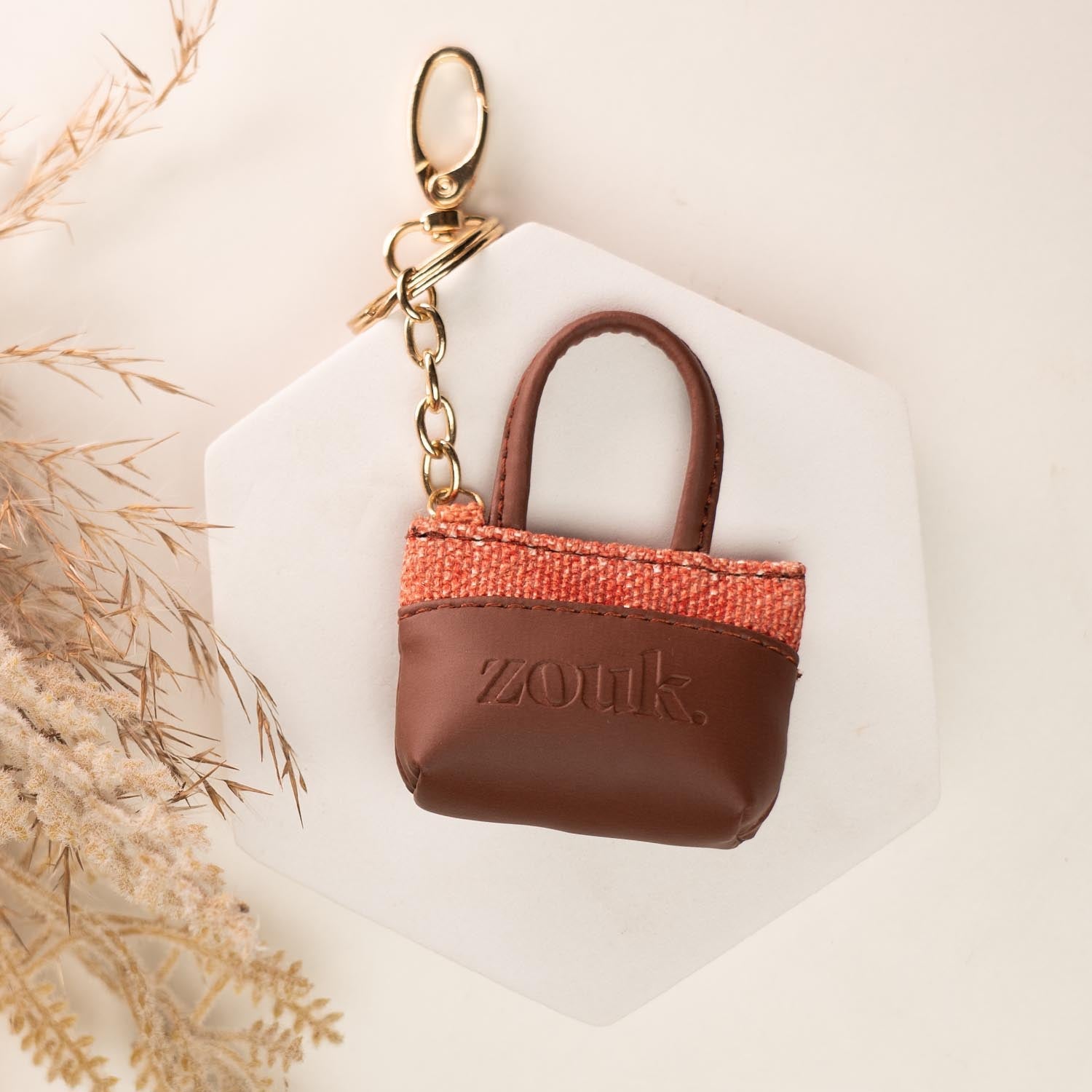 ZIP-Telangana Weaves Power Potli Keychain