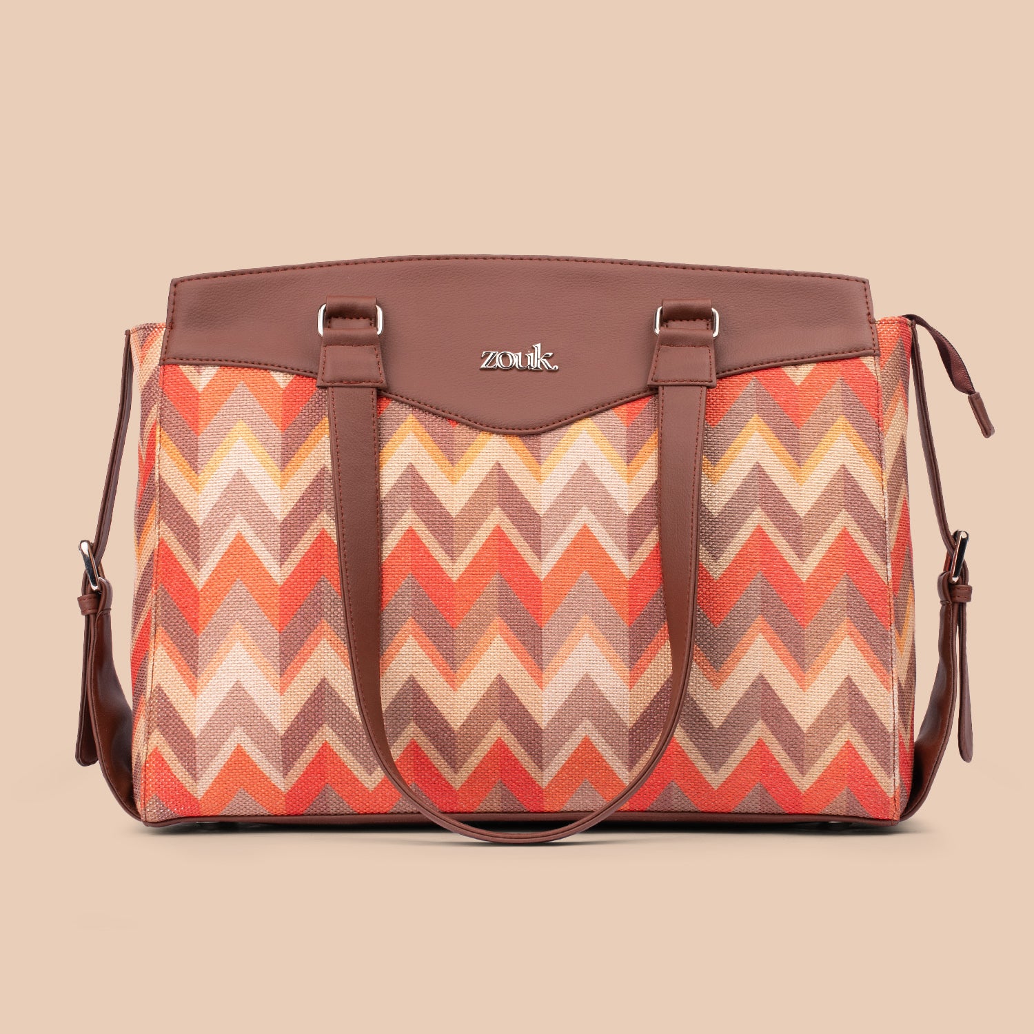 Tidal Wave Women's Work Bag Brown